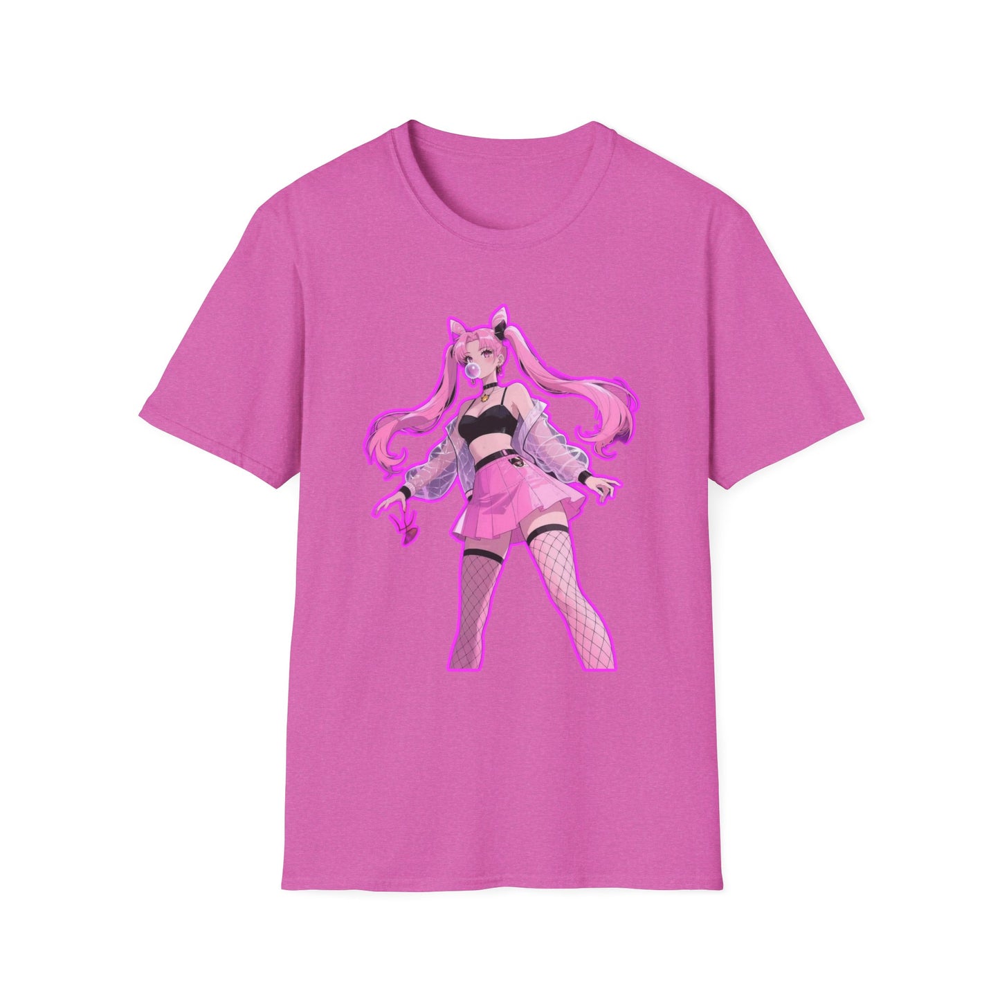 Cute Anime sailor moon 8 Girl Graphic Tee, Soft Cotton T-Shirt for Fans, Kawaii Apparel, Perfect Gift for Anime Lovers, Cosplay Top, Festival Wear