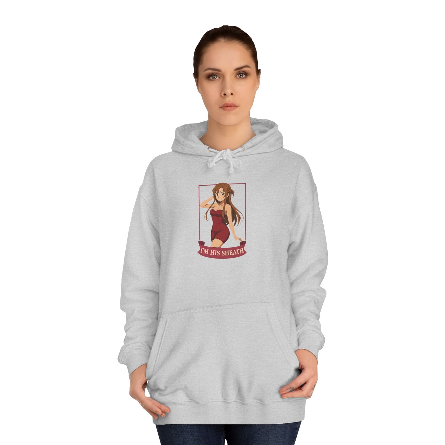 Anime-Inspired Unisex College Hoodie, Comfortable Casual Wear, Unique Graphic Sweatshirt, Trendy Gifts for Students, Streetwear Style