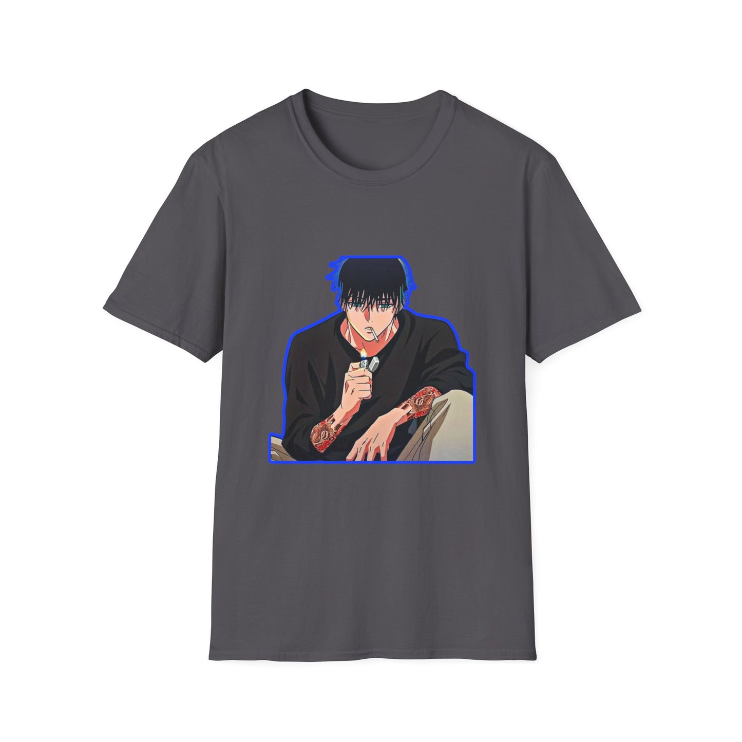 Anime-Inspired Unisex fiance 1 Softstyle T-Shirt, Manga Fan Gift, Casual Wear, Graphic Tee, Streetwear, Birthday Present, Cool T-Shirt
