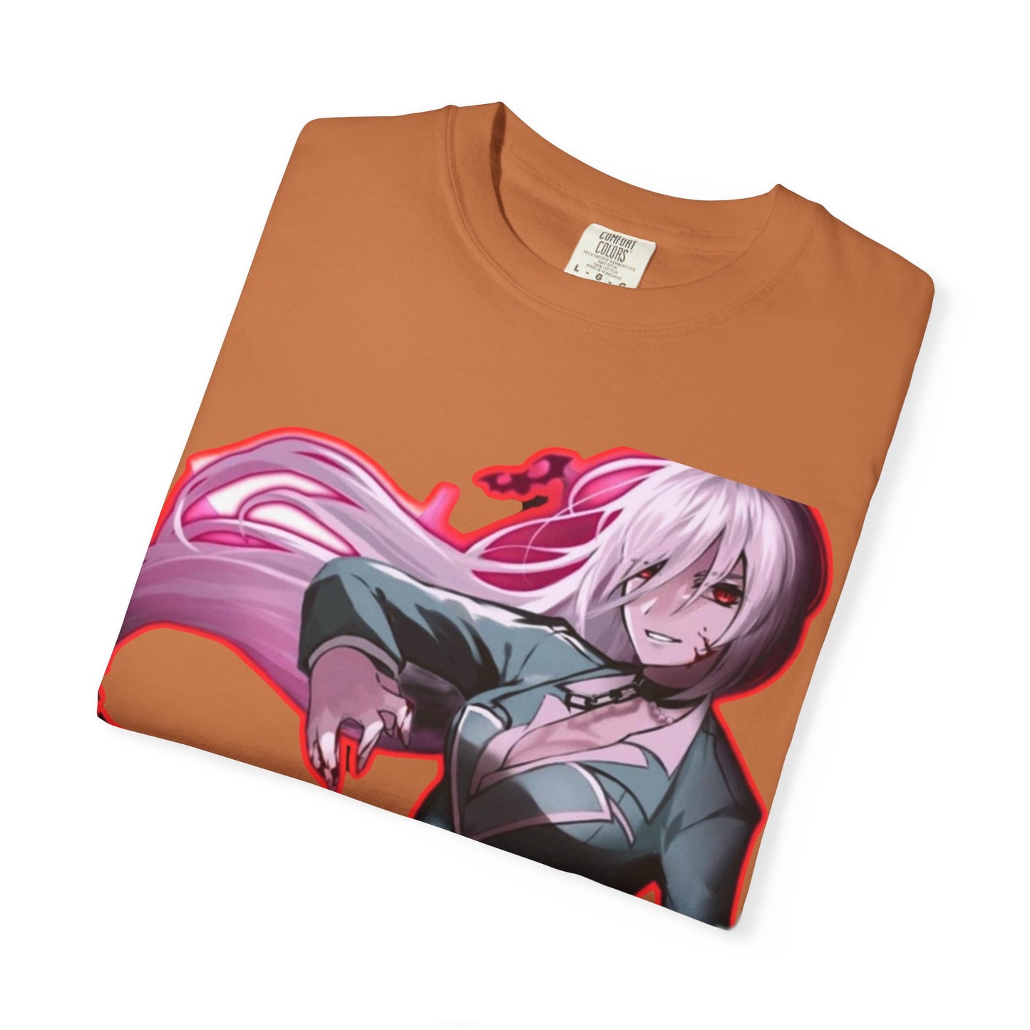 Anime-Themed T-Shirt Featuring Bold Artwork