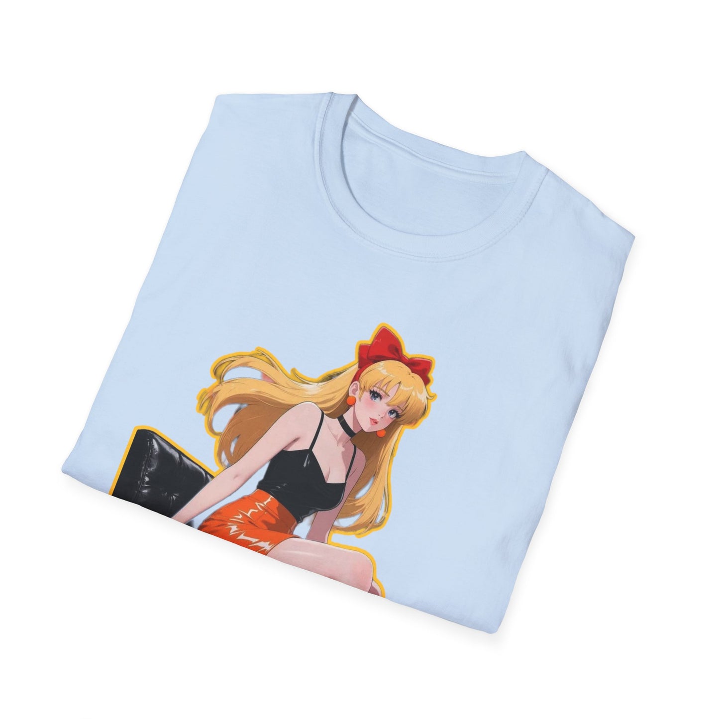Anime-Inspired sailor moon 3 Unisex T-Shirt with Playful Chic Design, Casual Wear, Anime Fans, Gifts for Friends, Summer Fashion, Unique Graphic Tee