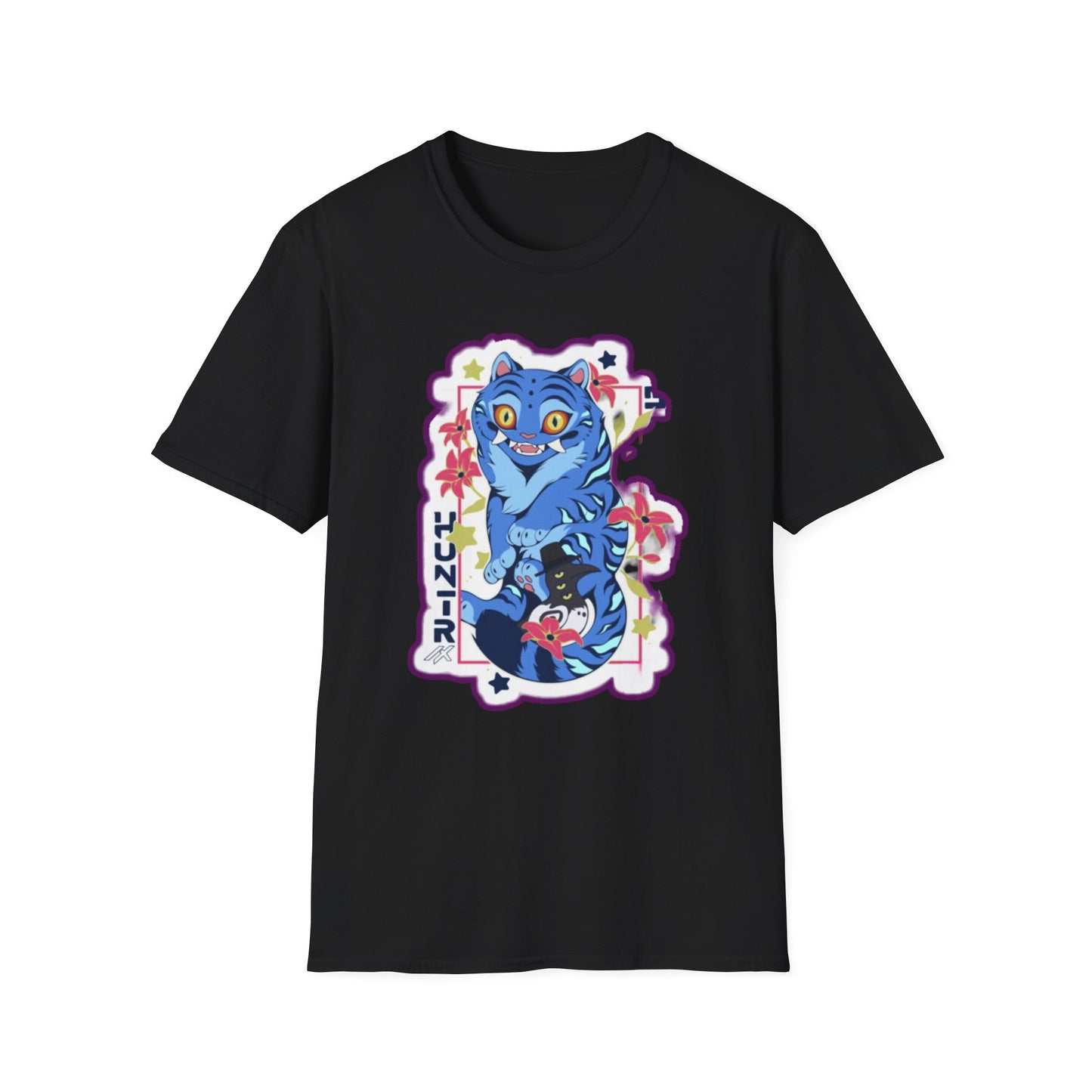 Whimsical Cartoon idol tiger 2 Graphic T-Shirt, Fun Unisex Tee for Kids and Teens, Perfect for Birthdays, Gifts, Casual Wear, Unique Playful Design