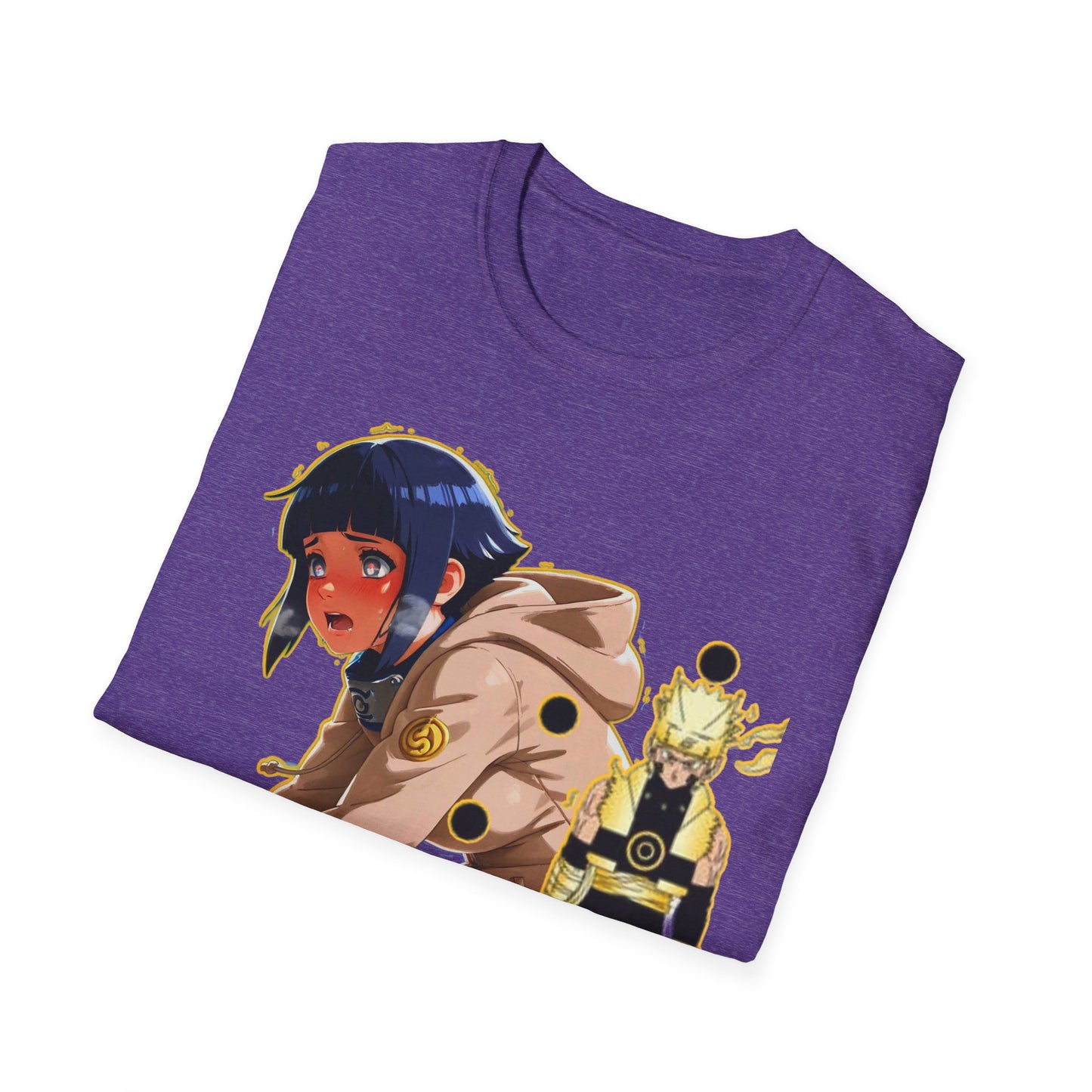 Anime-Inspired Naruto 2 Unisex Softstyle T-Shirt, Graphic Tee for Fans, Casual Wear, Gift for Birthdays, Cosplay Outfit, Summer Style