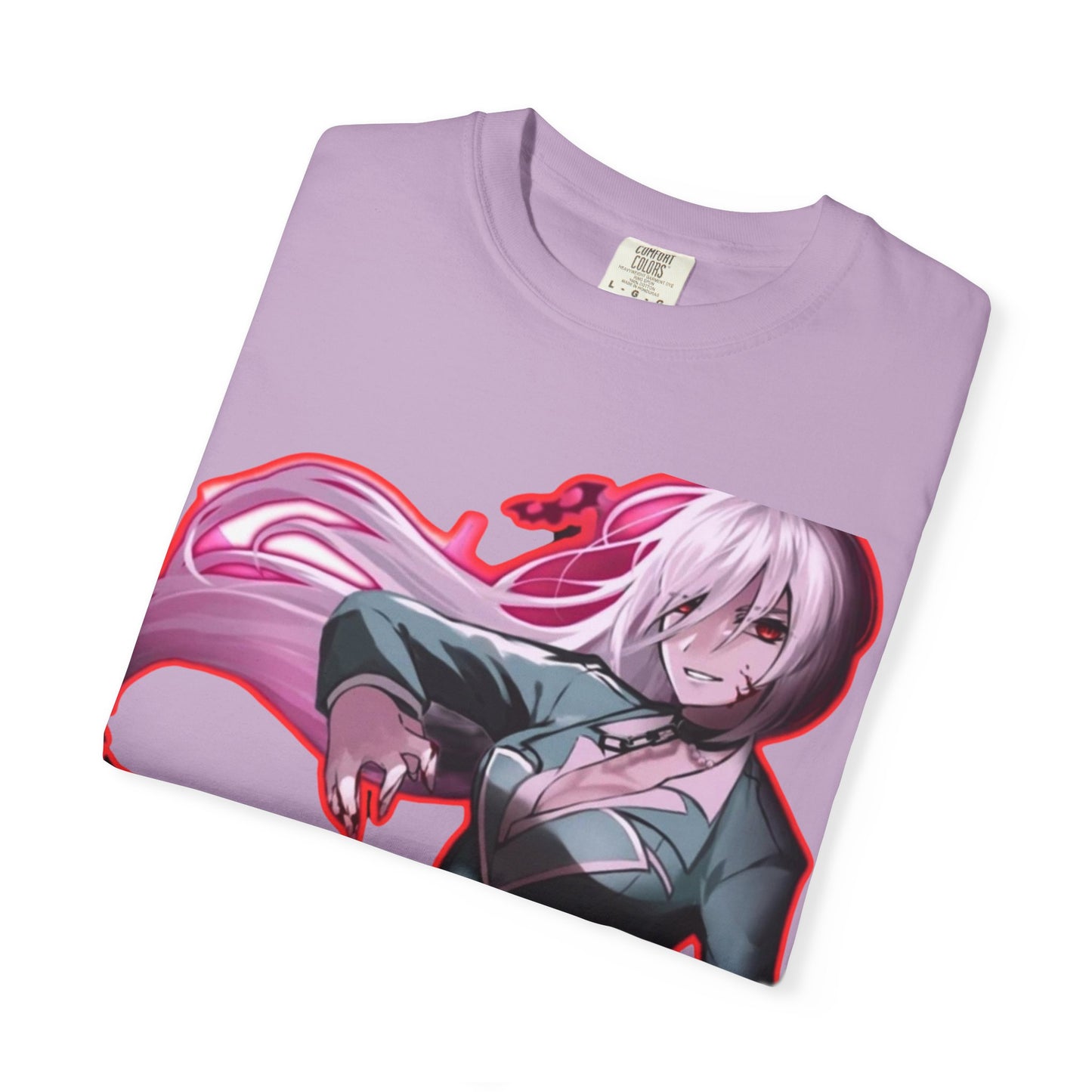 Anime-Themed T-Shirt Featuring Bold Artwork