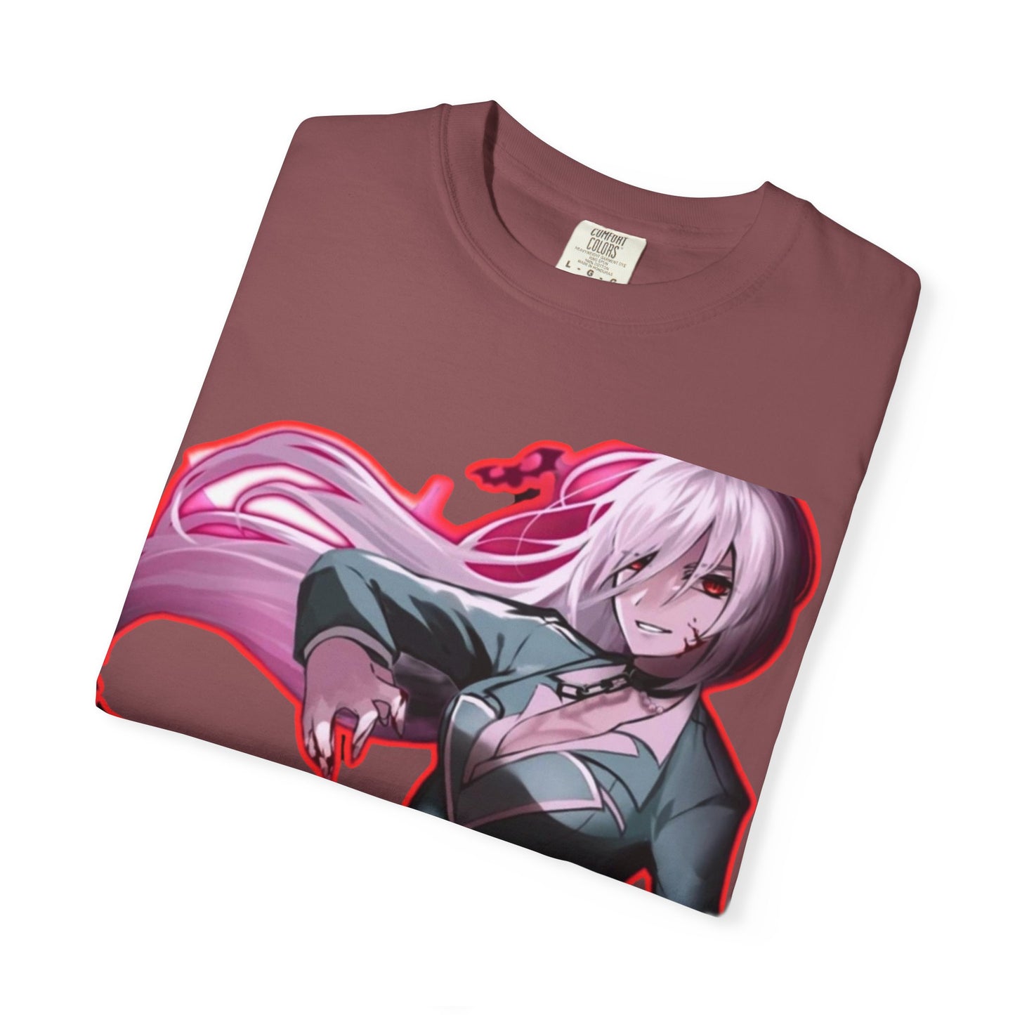 Anime-Themed T-Shirt Featuring Bold Artwork