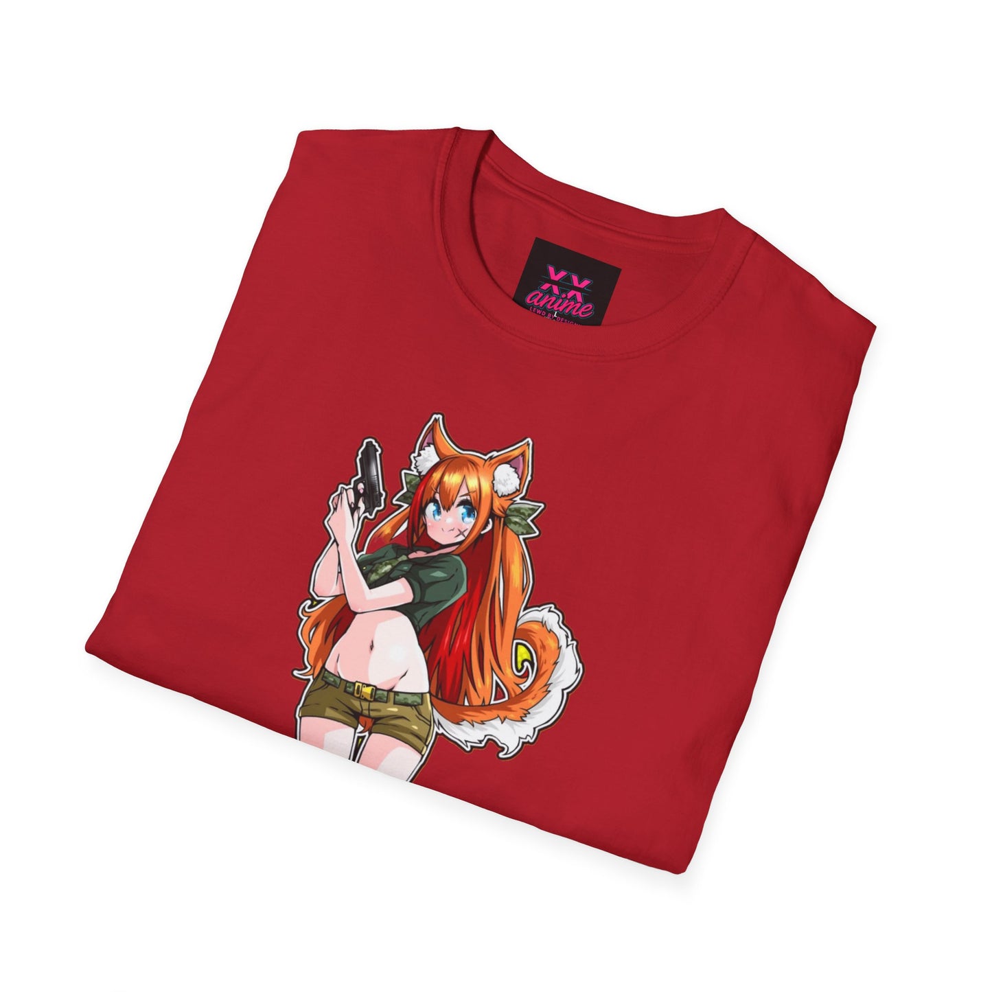 Anime lewd Graphic Tee, Casual Unisex T-Shirt, Trendy Character Shirt, Cute Gift for Anime Lovers, Streetwear for Fans