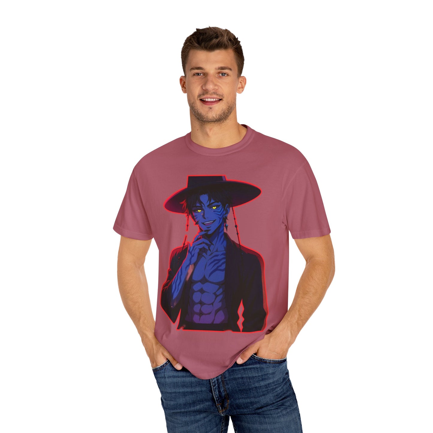 Kpop Anime-Inspired Unisex T-Shirt, Retro Anime Tee, Cool Graphic Shirt, Gift for Anime Lovers, Fashionable Streetwear