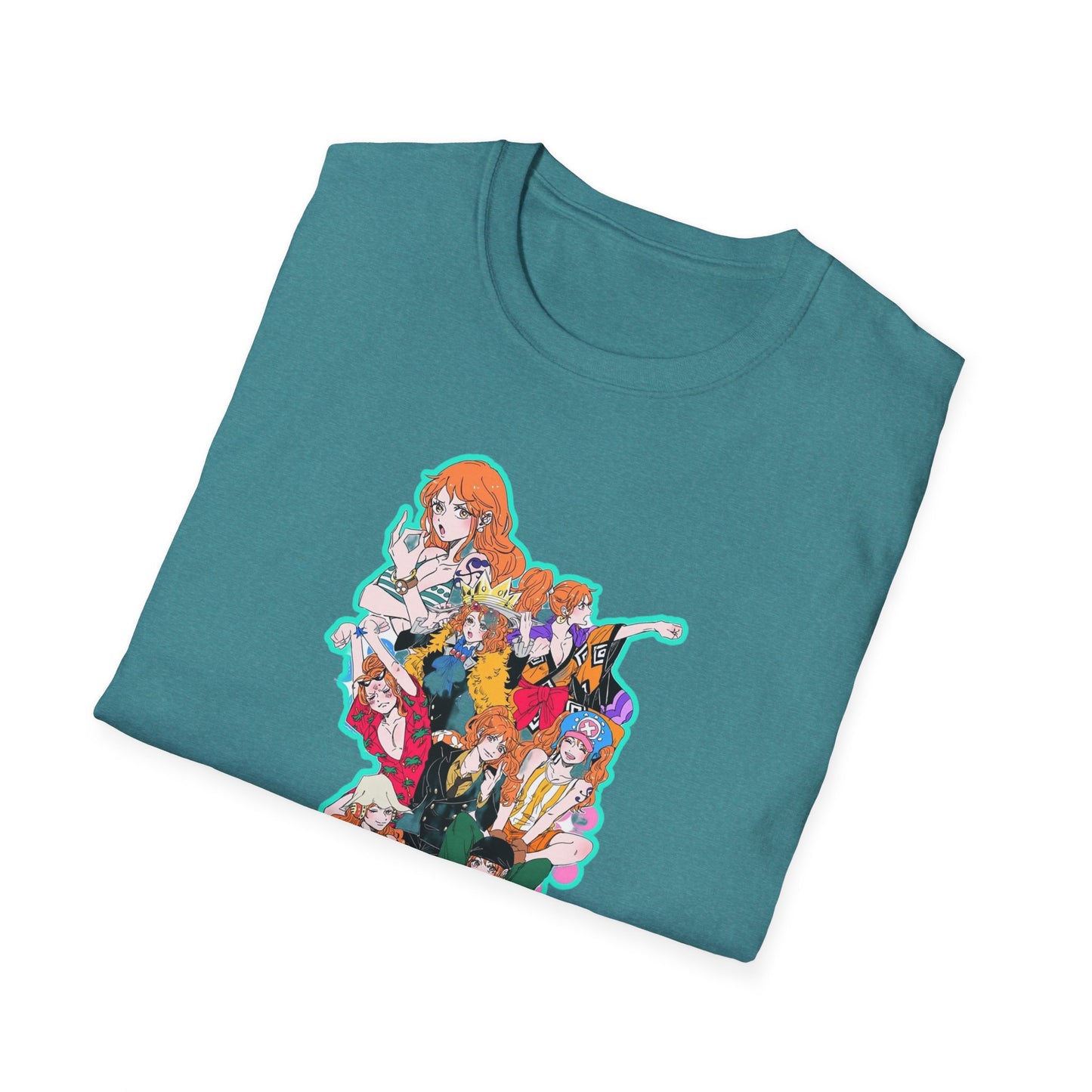Whimsical Cartoon one piece 9 Character Unisex T-Shirt | Fun Graphic Tee, Gift for Fans, Casual Wear, Collectible Apparel, Birthday Gift