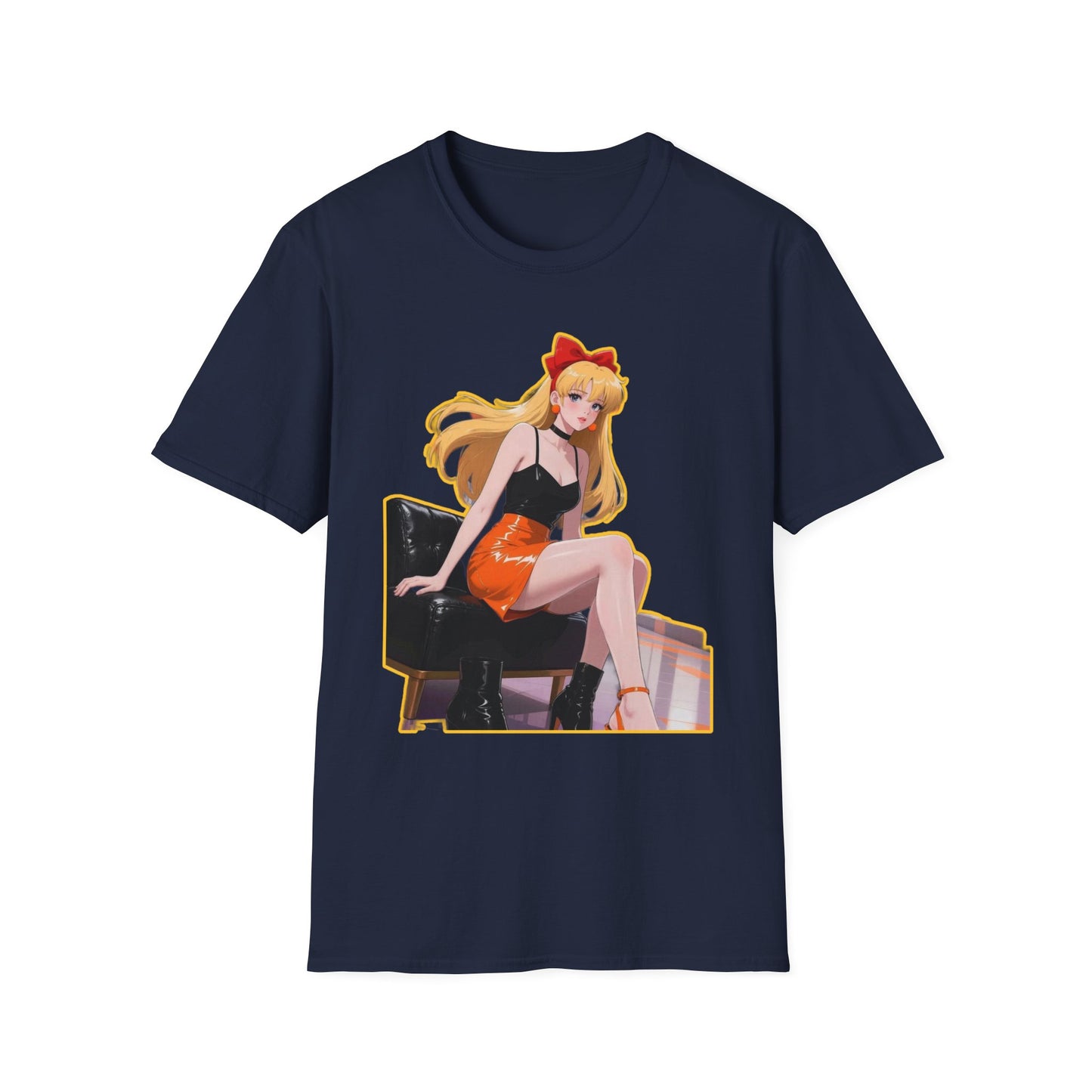 Anime-Inspired sailor moon 3 Unisex T-Shirt with Playful Chic Design, Casual Wear, Anime Fans, Gifts for Friends, Summer Fashion, Unique Graphic Tee