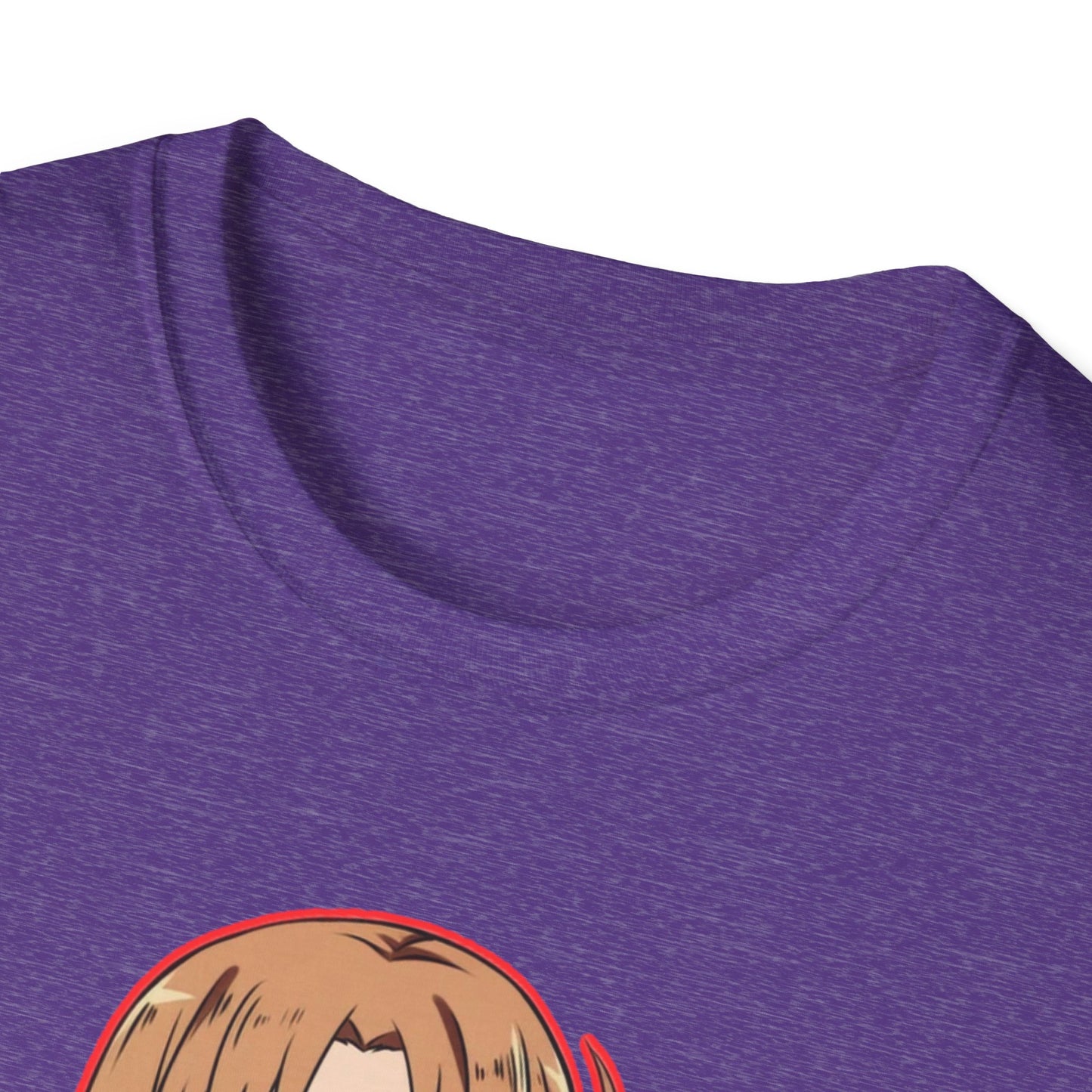 Anime Character Pancakes sao Unisex Softstyle T-Shirt, Cute Graphic Tee, Gift for Fans, Casual Wear, Cosplay Event