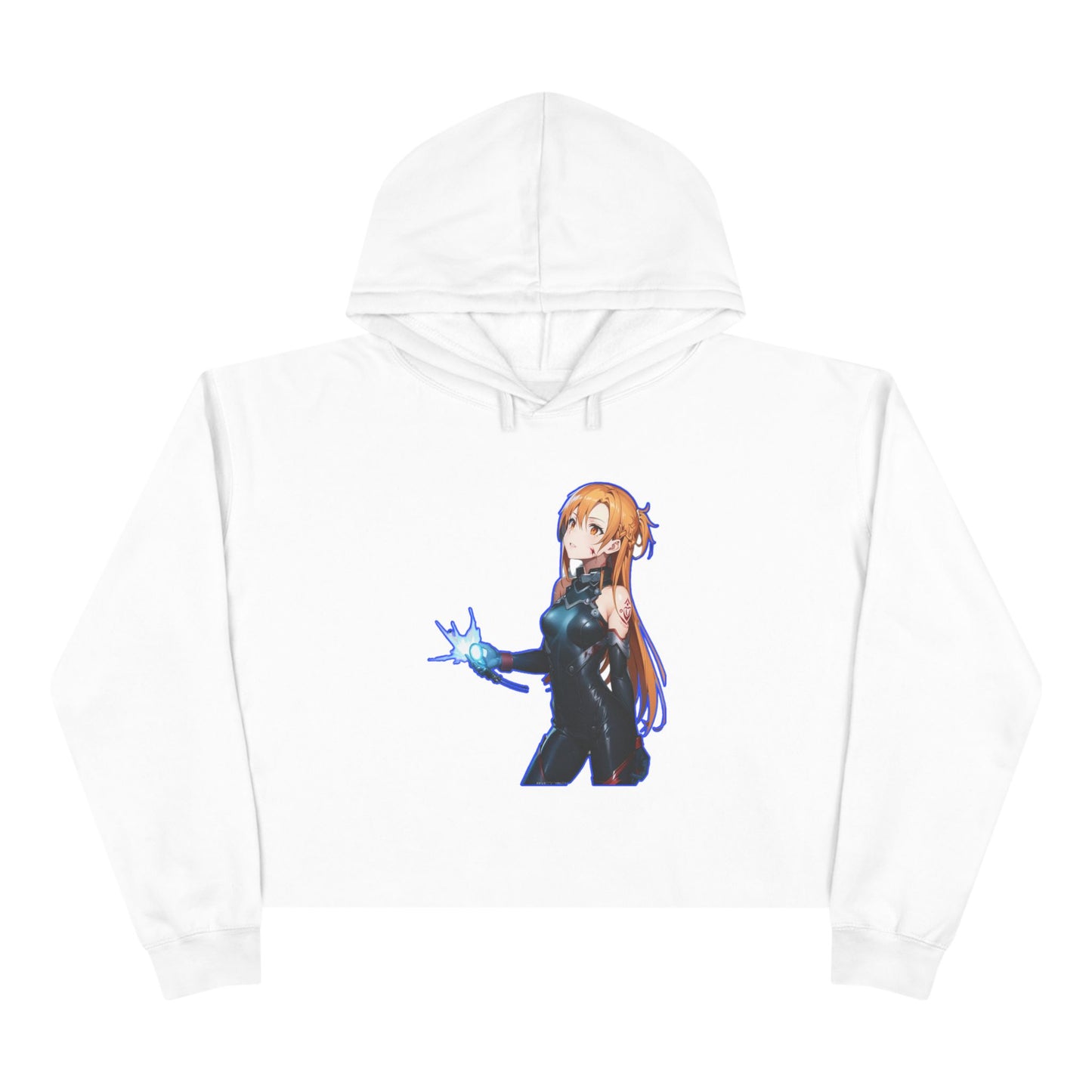 Copy of Trendy Crop Hoodie sao 2 with Unique Designs, Anime Aesthetic, Casual Streetwear, Gift for Fans, Fashion Statement