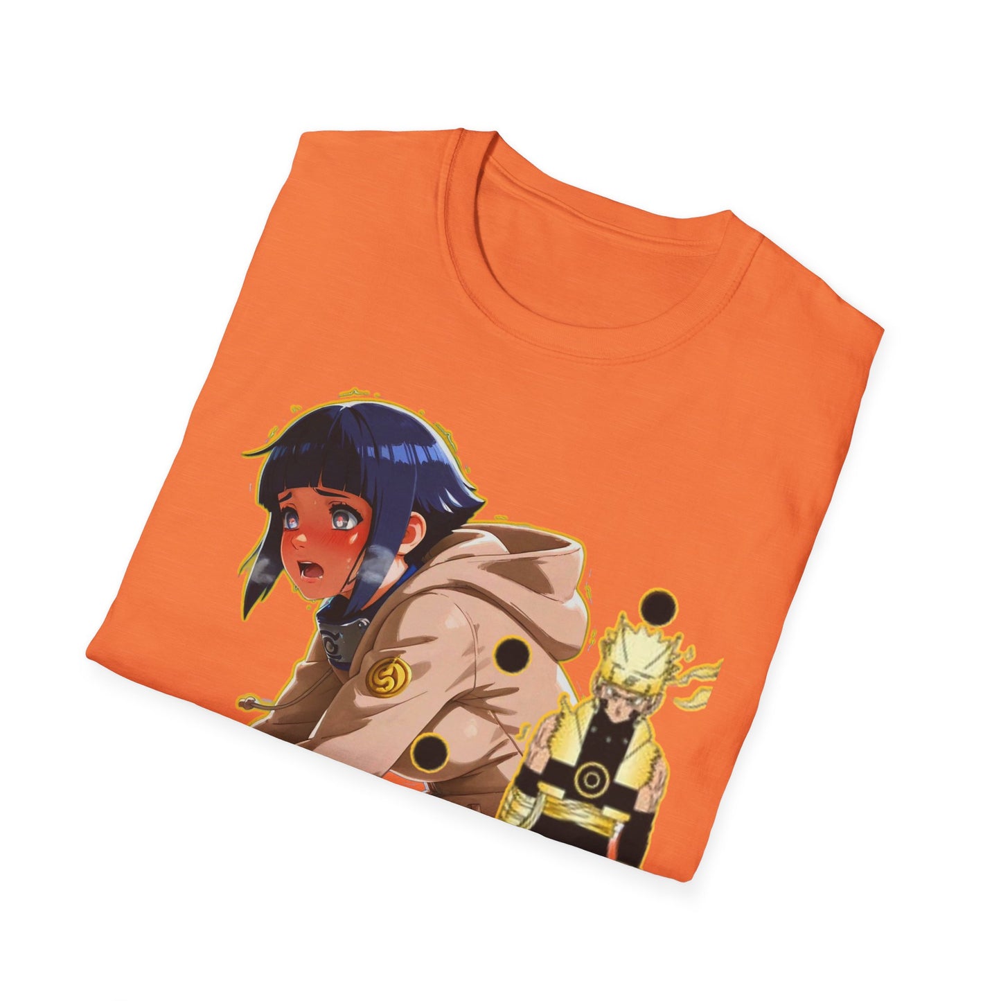 Anime-Inspired Naruto 2 Unisex Softstyle T-Shirt, Graphic Tee for Fans, Casual Wear, Gift for Birthdays, Cosplay Outfit, Summer Style