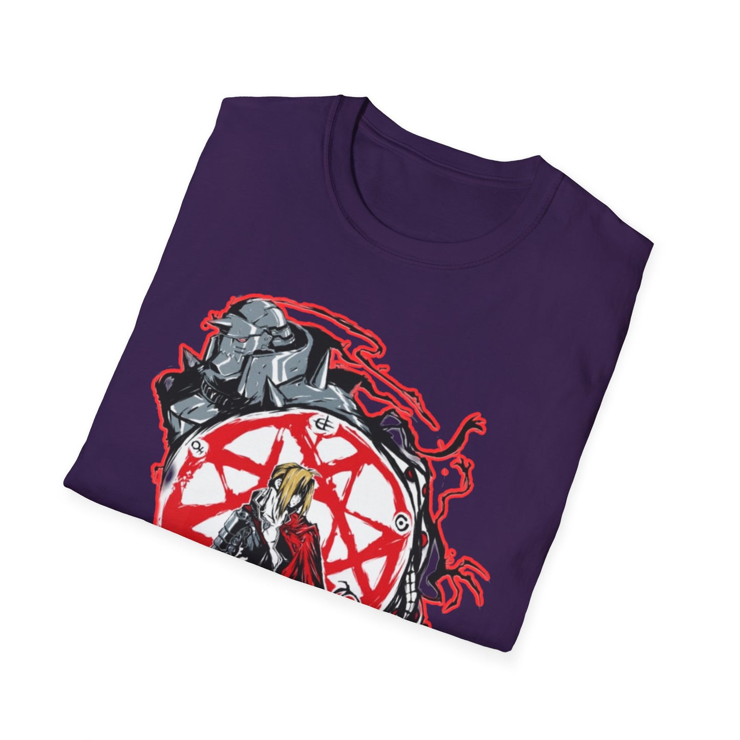 Unisex Graphic Tee fma - Vintage Norse Mythology Design, Casual Wear, Gift for Fans, Birthday, Everyday Style, Cosplay