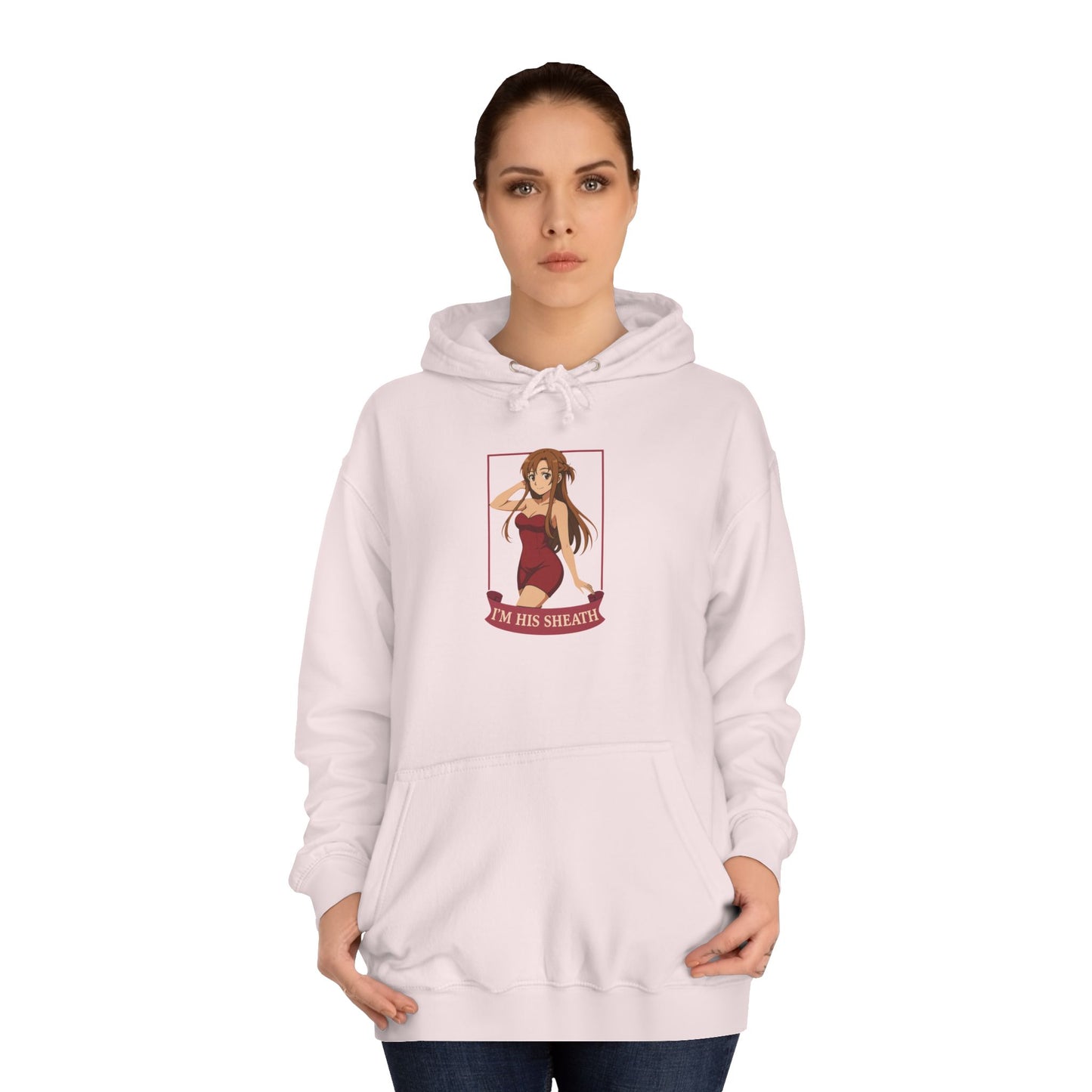 Anime-Inspired Unisex College Hoodie, Comfortable Casual Wear, Unique Graphic Sweatshirt, Trendy Gifts for Students, Streetwear Style