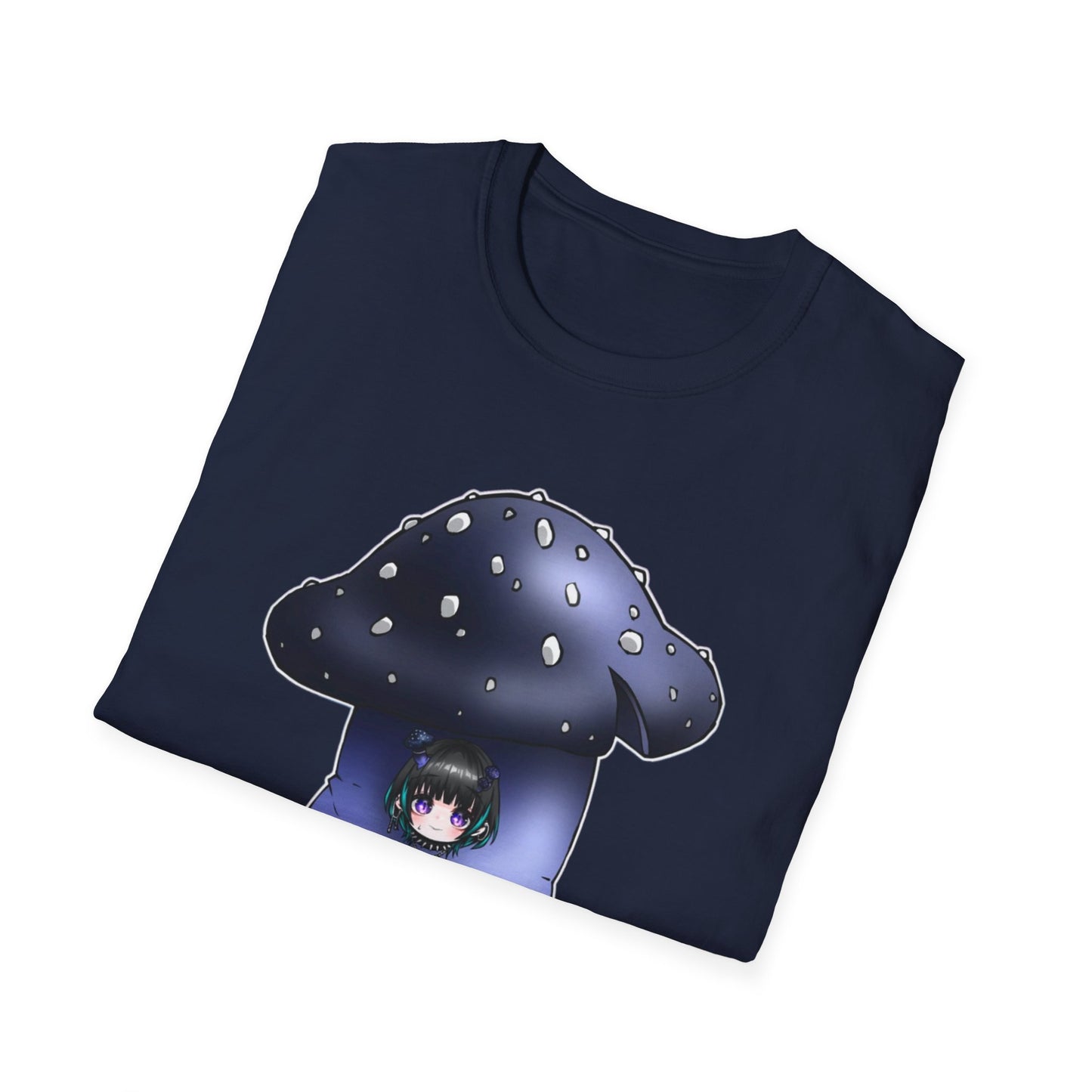 Whimsical Mushroom T-Shirt | Cute Graphic Tee, Softstyle Tee for Festivals, Gifts, Casual Wear, Unisex Apparel