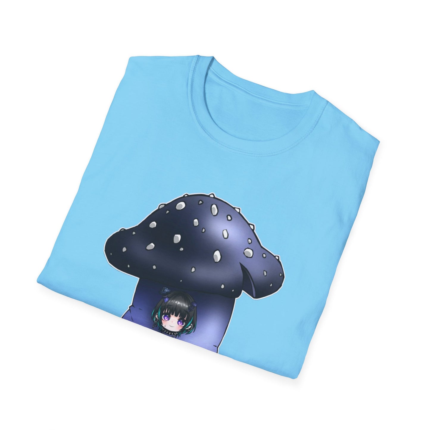 Whimsical Mushroom T-Shirt | Cute Graphic Tee, Softstyle Tee for Festivals, Gifts, Casual Wear, Unisex Apparel