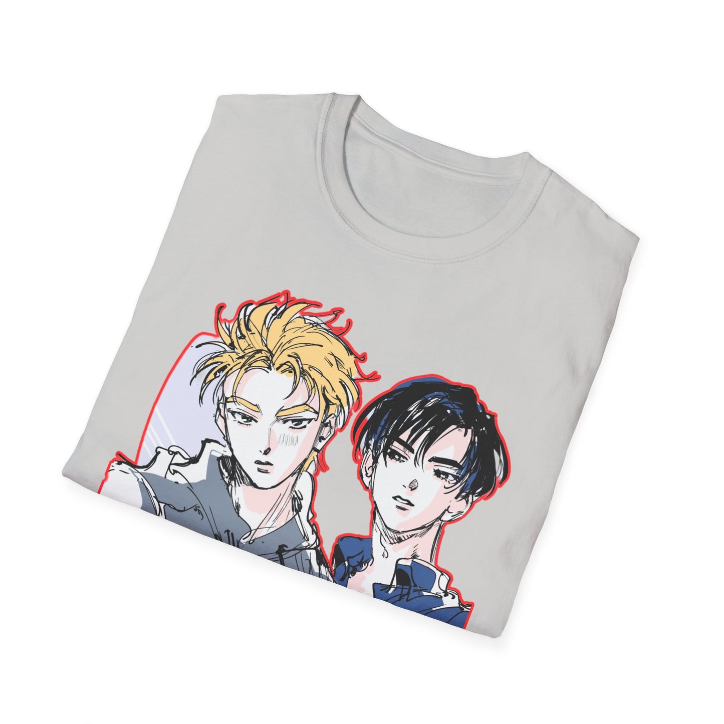 Anime-Inspired initial D 13 Unisex Softstyle T-Shirt, Stylish Graphic Tee, Casual Wear, Gift for Anime Lovers, Everyday Fashion