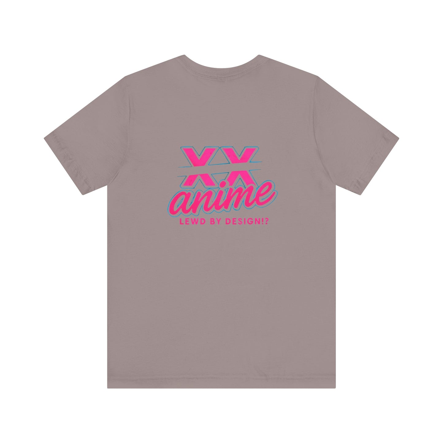Lewd Anime-Themed Unisex Tee for Fans, Cute Graphic T-Shirt, Comfortable Everyday Wear, Perfect Gift for Anime Lovers, Stylish Casual Top