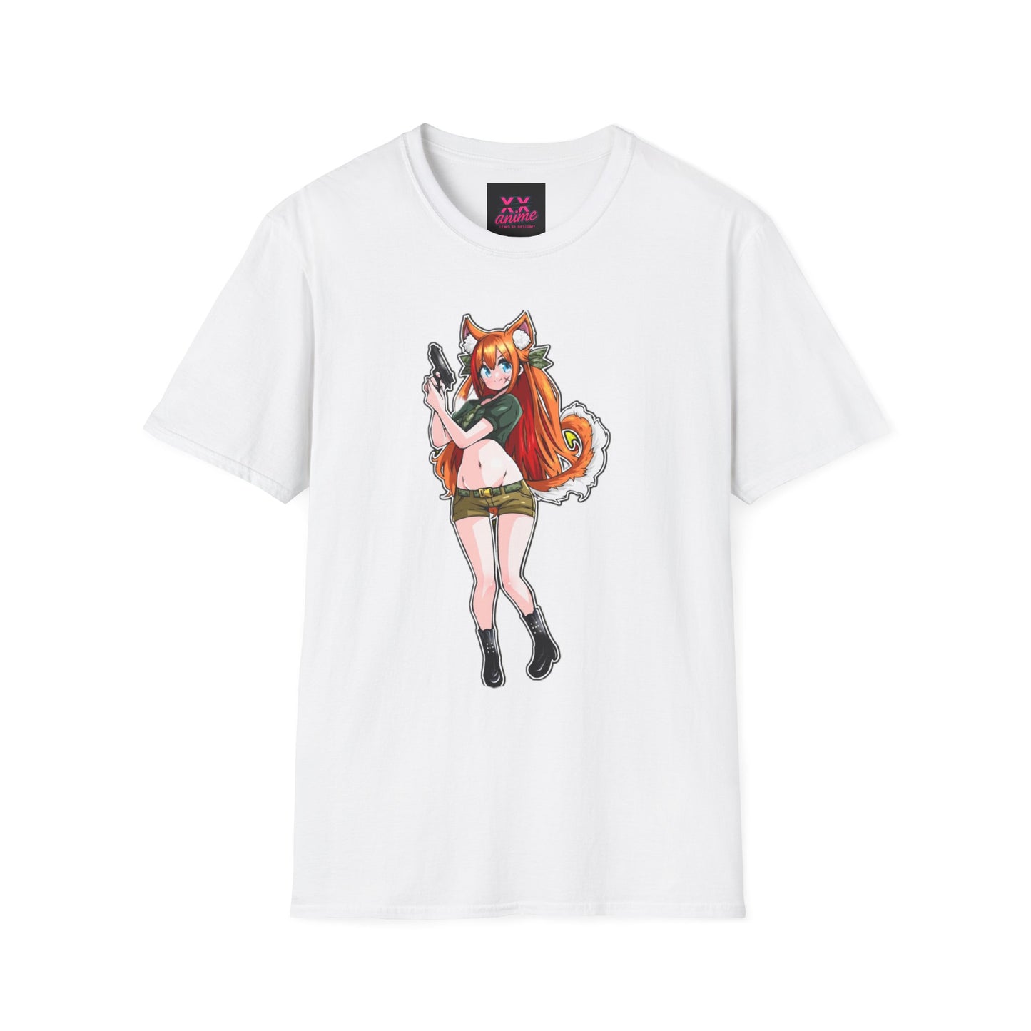 Anime lewd Graphic Tee, Casual Unisex T-Shirt, Trendy Character Shirt, Cute Gift for Anime Lovers, Streetwear for Fans
