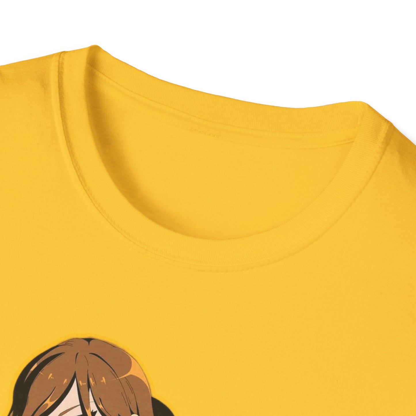 Chic Graphic one piece T-Shirt for Trendy Fashionistas, Unisex Softstyle Tee, Anime Art Apparel, Perfect Gift for Birthdays and Casual Outings