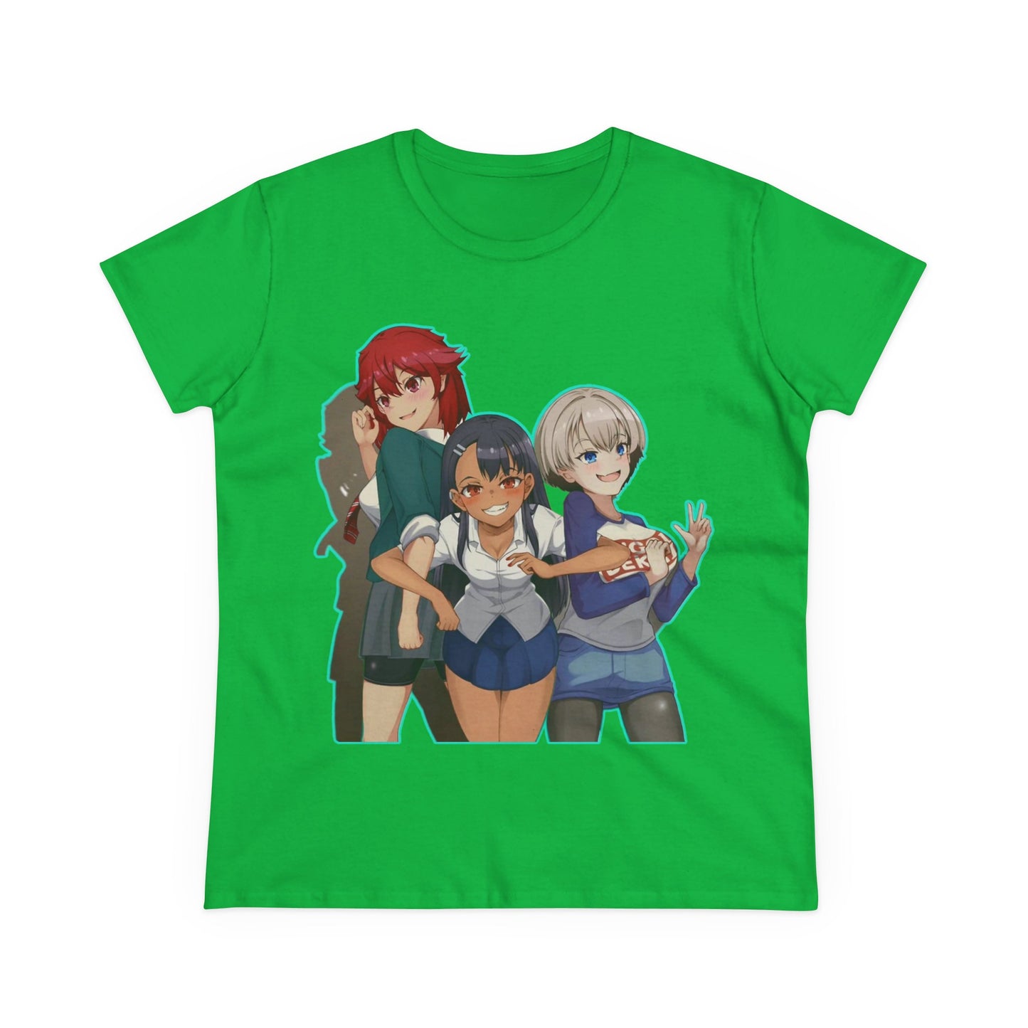 Anime-Inspired Tomo chan is a girl Women's Cotton Tee, Casual Graphic Shirt, Cosplay Tee, Gift for Anime Fans, Cute Manga Shirt