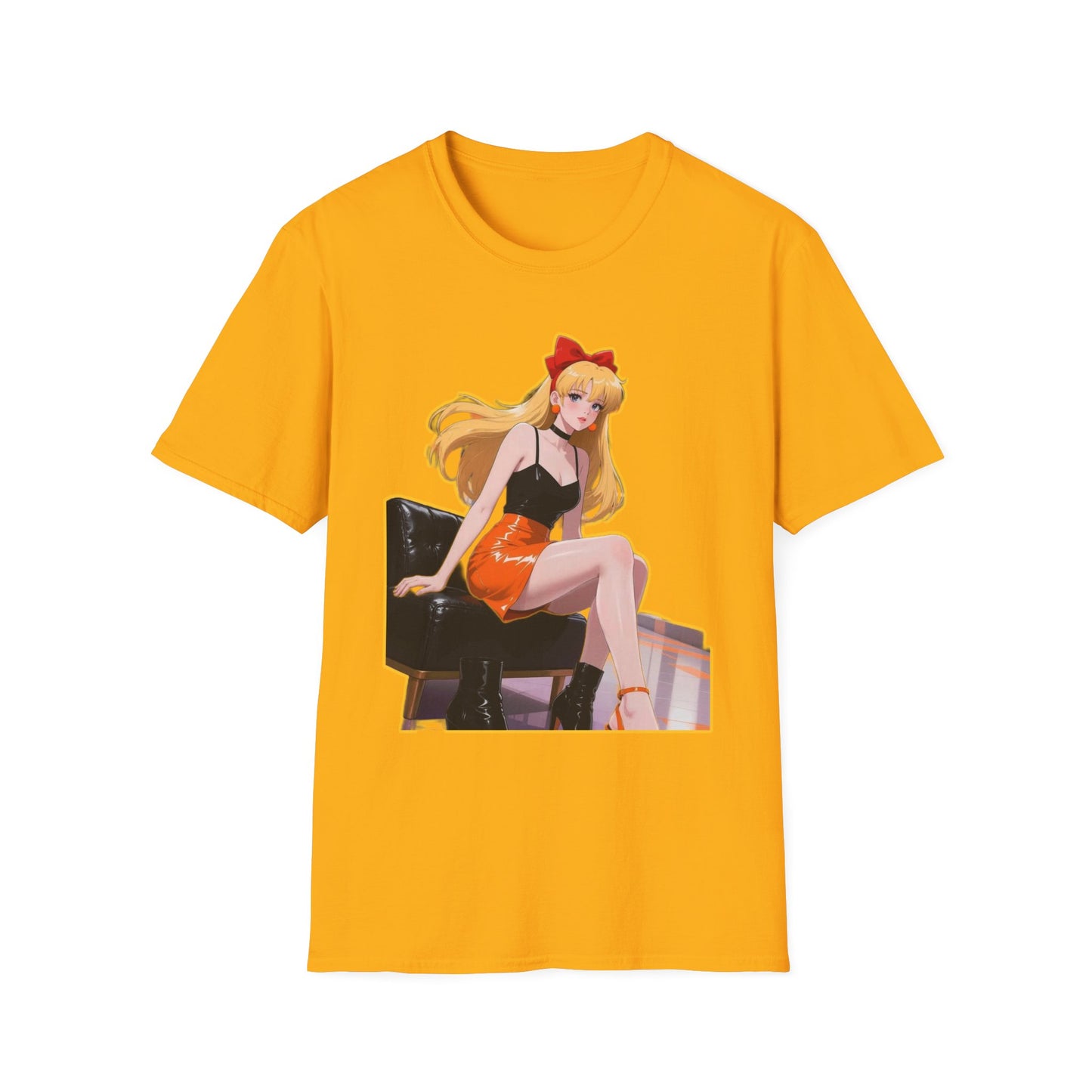 Anime-Inspired sailor moon 3 Unisex T-Shirt with Playful Chic Design, Casual Wear, Anime Fans, Gifts for Friends, Summer Fashion, Unique Graphic Tee
