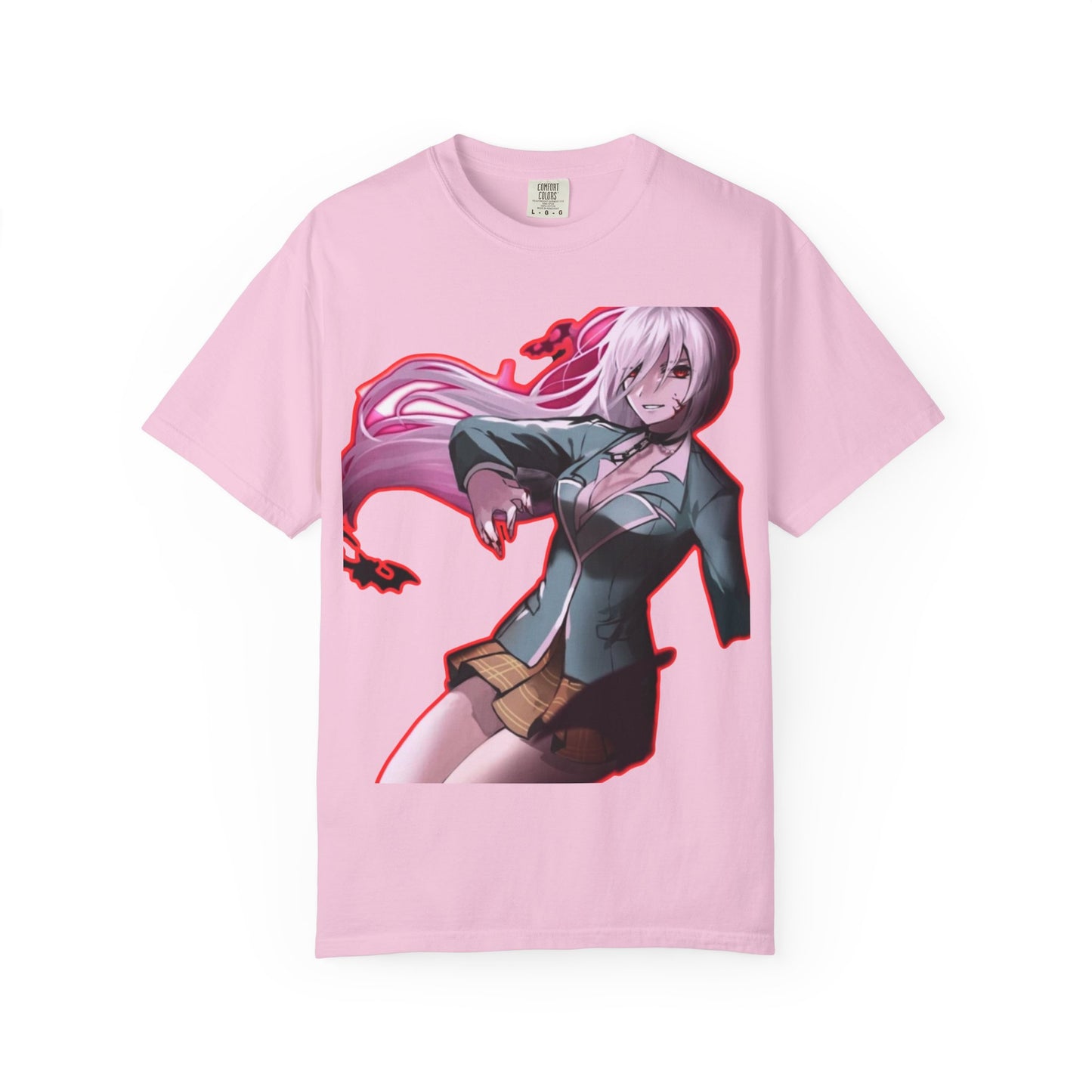 Anime-Themed T-Shirt Featuring Bold Artwork