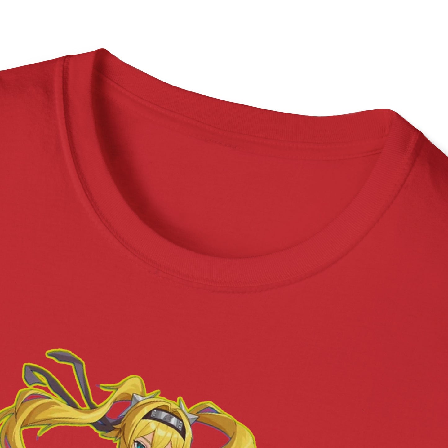 Anime-Inspired Naruto 8 Unisex Softstyle T-Shirt, Casual Wear, Gifts for Gamers, Comic Con Apparel, Unique Fashion Statement