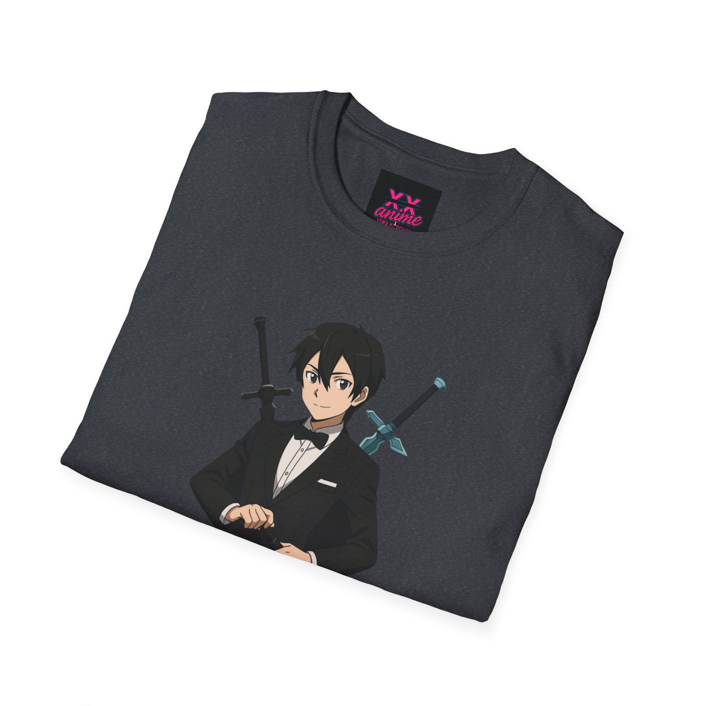 Anime-Inspired Unisex T-Shirt, Fun Graphic Tee, Geek Culture Apparel, Casual Wear, Gift for Anime Lovers, Trendy Fashion Statement