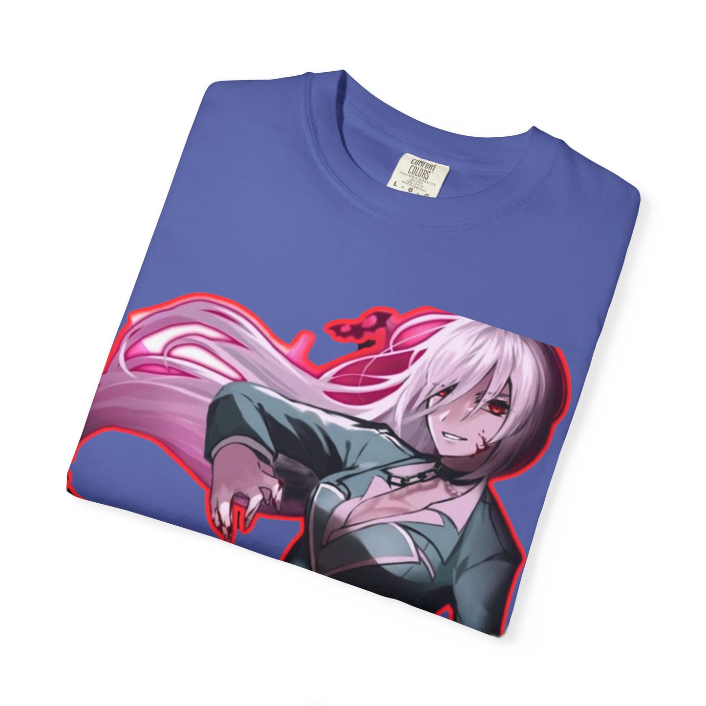 Anime-Themed T-Shirt Featuring Bold Artwork