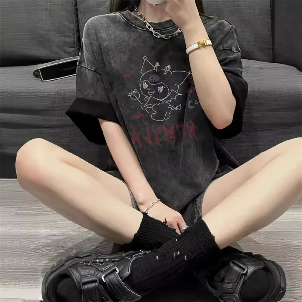 Gothic Harajuku Anime T-Shirt