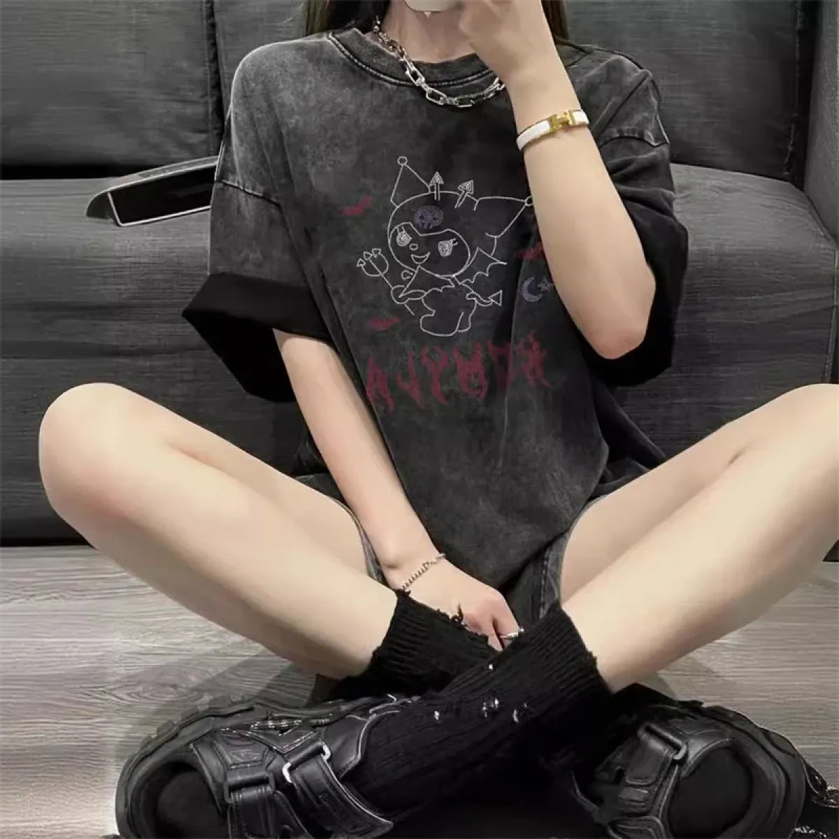 Gothic Harajuku Anime T-Shirt