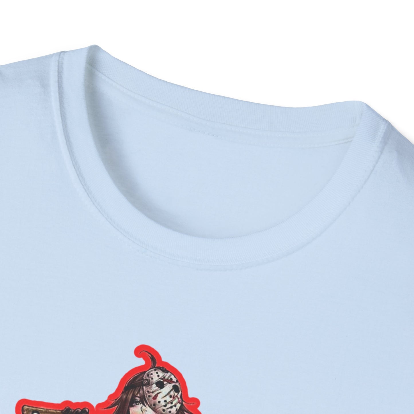 Anime-Inspired spooky season masters of horror 2Unisex Softstyle T-Shirt, Casual Top for Anime Lovers, Perfect Gift for Birthdays, Conventions, Cosplay, Fashion Statement