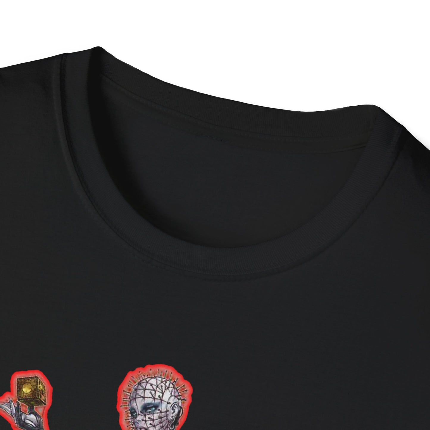 Stylish Graphic spooky season masters of horror 4Tee - Unisex Softstyle T-Shirt with Artistic Design, Casual Wear, Gift for Art Lovers, Unique Fashion Top, Everyday Comfort