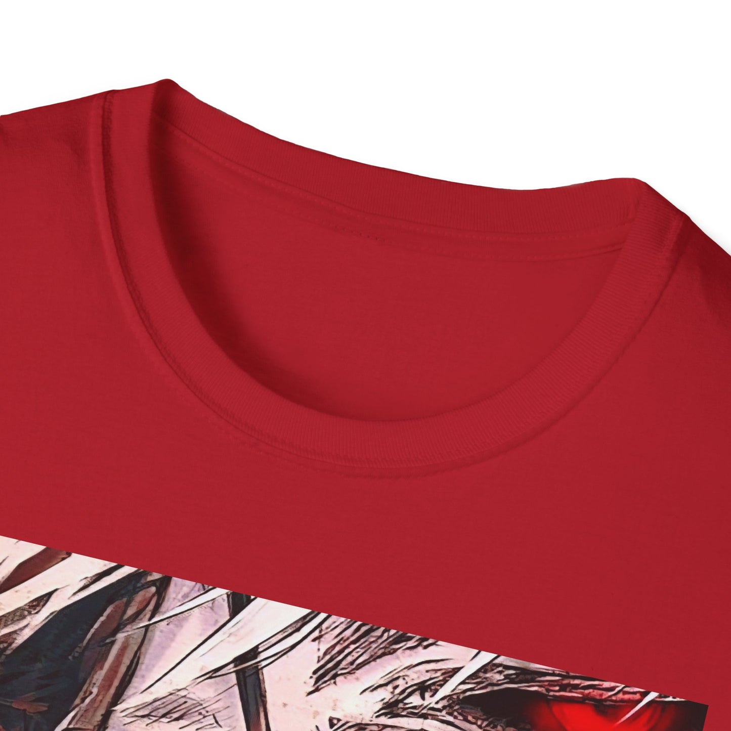 Anime-Inspired Graphic tokyo ghoul styleT-Shirt for Fans, Casual Wear, Birthday Gift, Unisex Softstyle Tee, Perfect for Conventions, Manga Enthusiasts