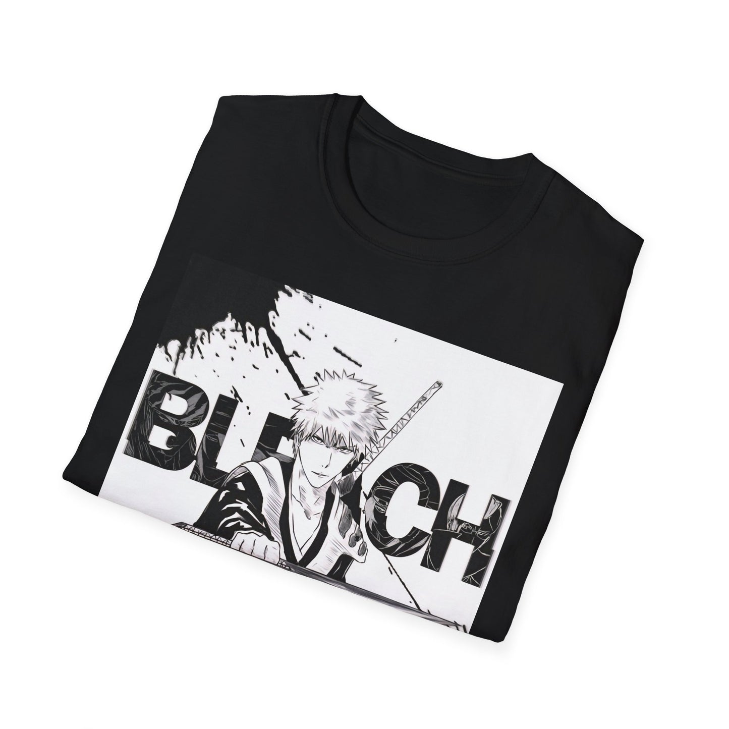 Bleach  15 Unisex Softstyle T-Shirt, Anime Tee, Manga Shirt, Gift for Fans, Streetwear, Casual Wear