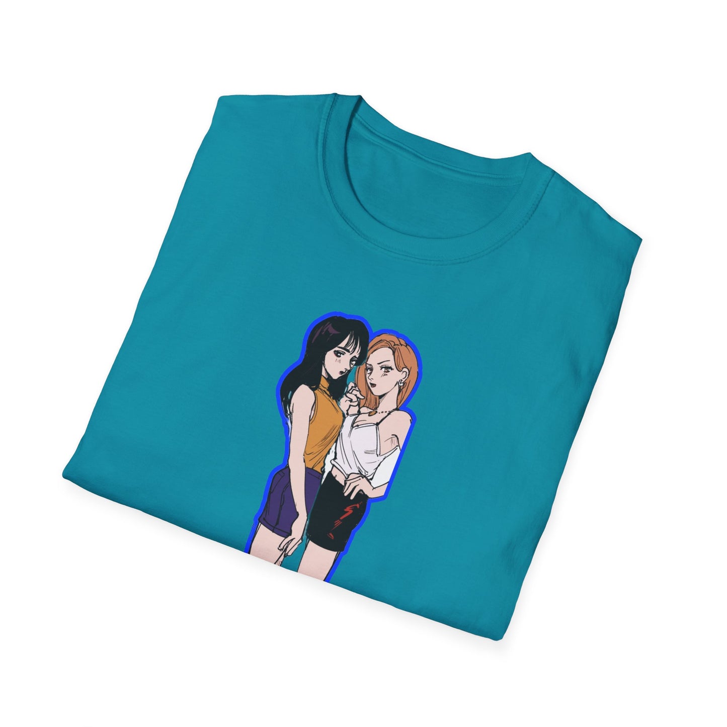 Trendy Graphic initial D 14 T-Shirt for Couples | Cute Relationship Gift | LGBTQ+ Pride | Casual Streetwear | Summer Vibes | Love Tees