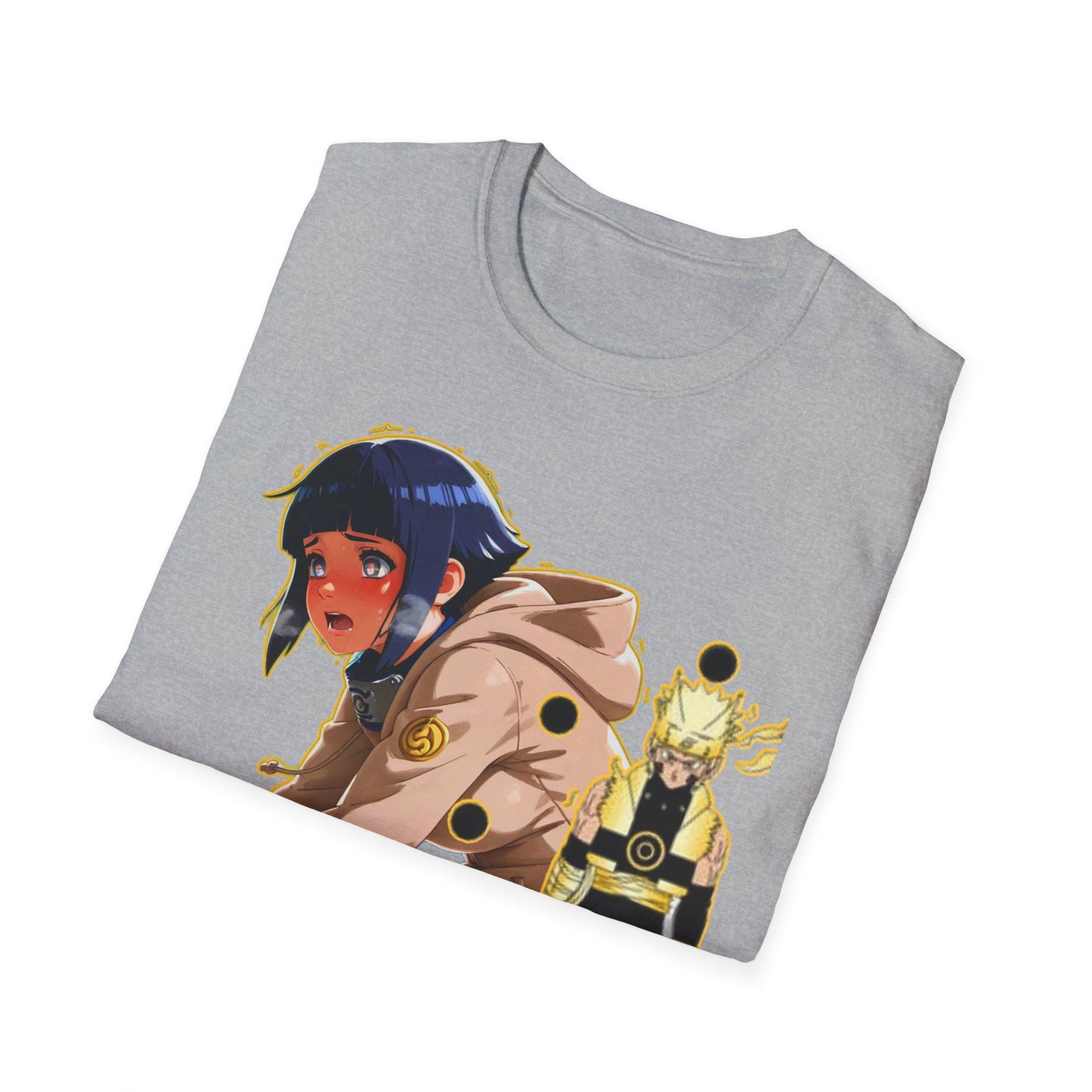 Anime-Inspired Naruto 2 Unisex Softstyle T-Shirt, Graphic Tee for Fans, Casual Wear, Gift for Birthdays, Cosplay Outfit, Summer Style