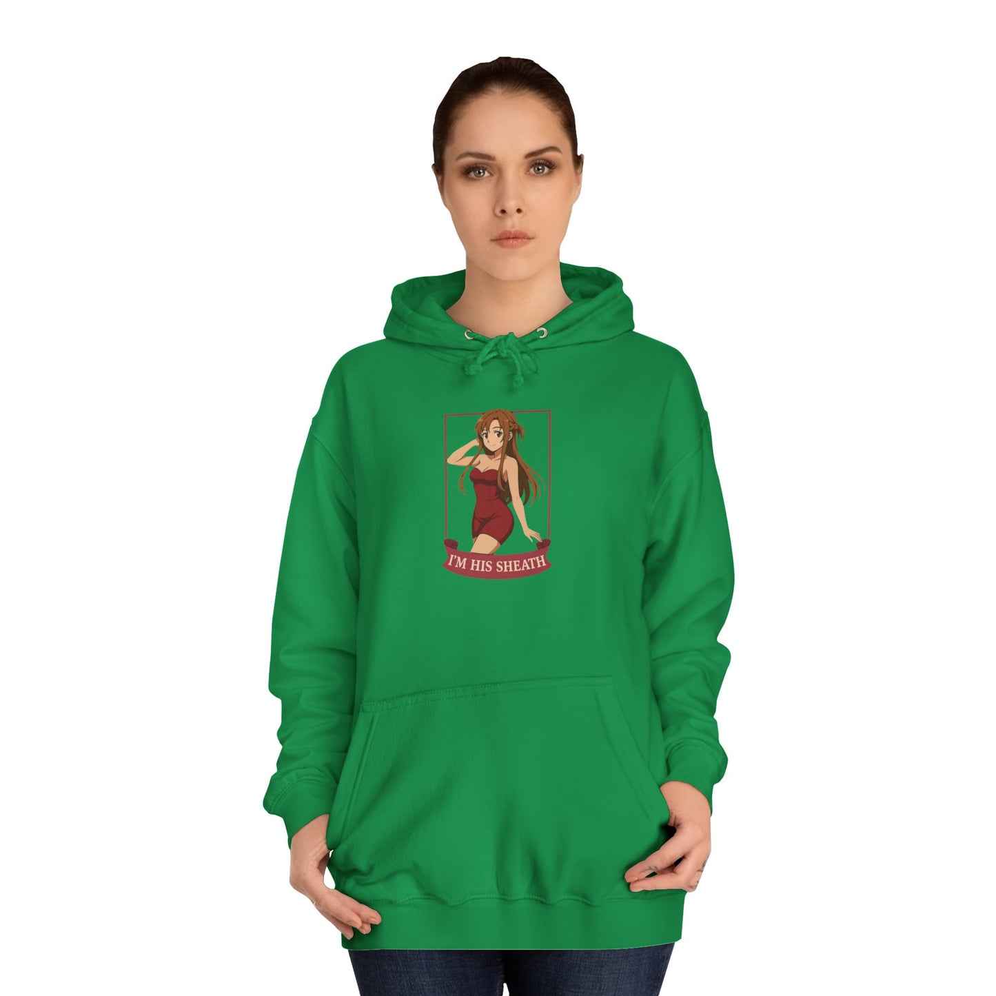 Anime-Inspired Unisex College Hoodie, Comfortable Casual Wear, Unique Graphic Sweatshirt, Trendy Gifts for Students, Streetwear Style