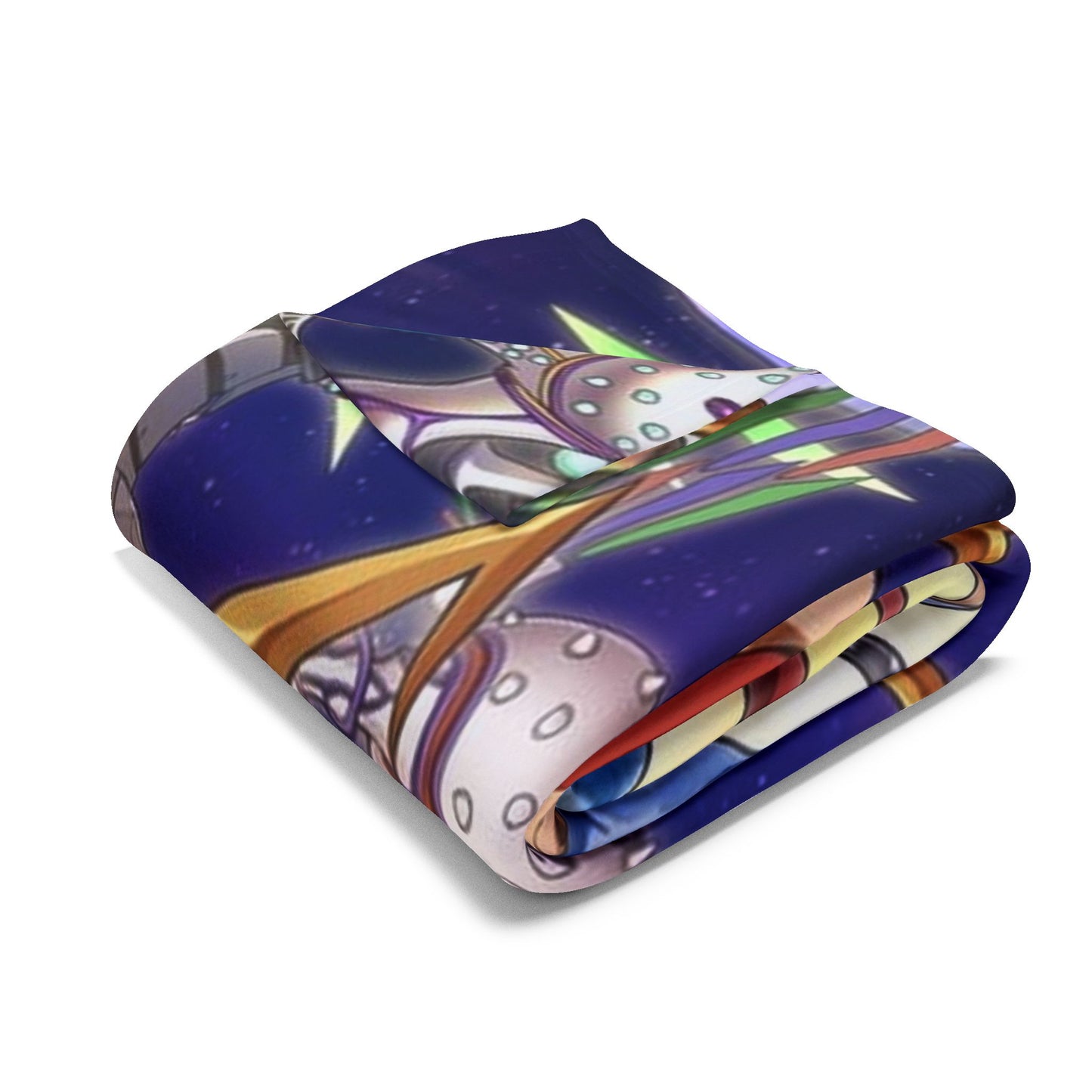 Drykage Anime-Inspired Arctic Fleece Blanket, Cozy Throw for Gamers, Soft Blanket for Home, Perfect Gift for Anime Lovers, Decorative Blanket