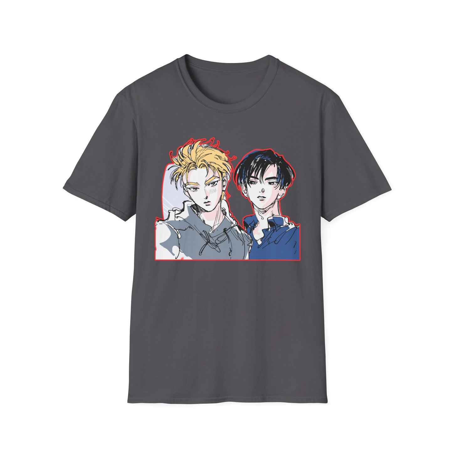 Anime-Inspired initial D 13 Unisex Softstyle T-Shirt, Stylish Graphic Tee, Casual Wear, Gift for Anime Lovers, Everyday Fashion