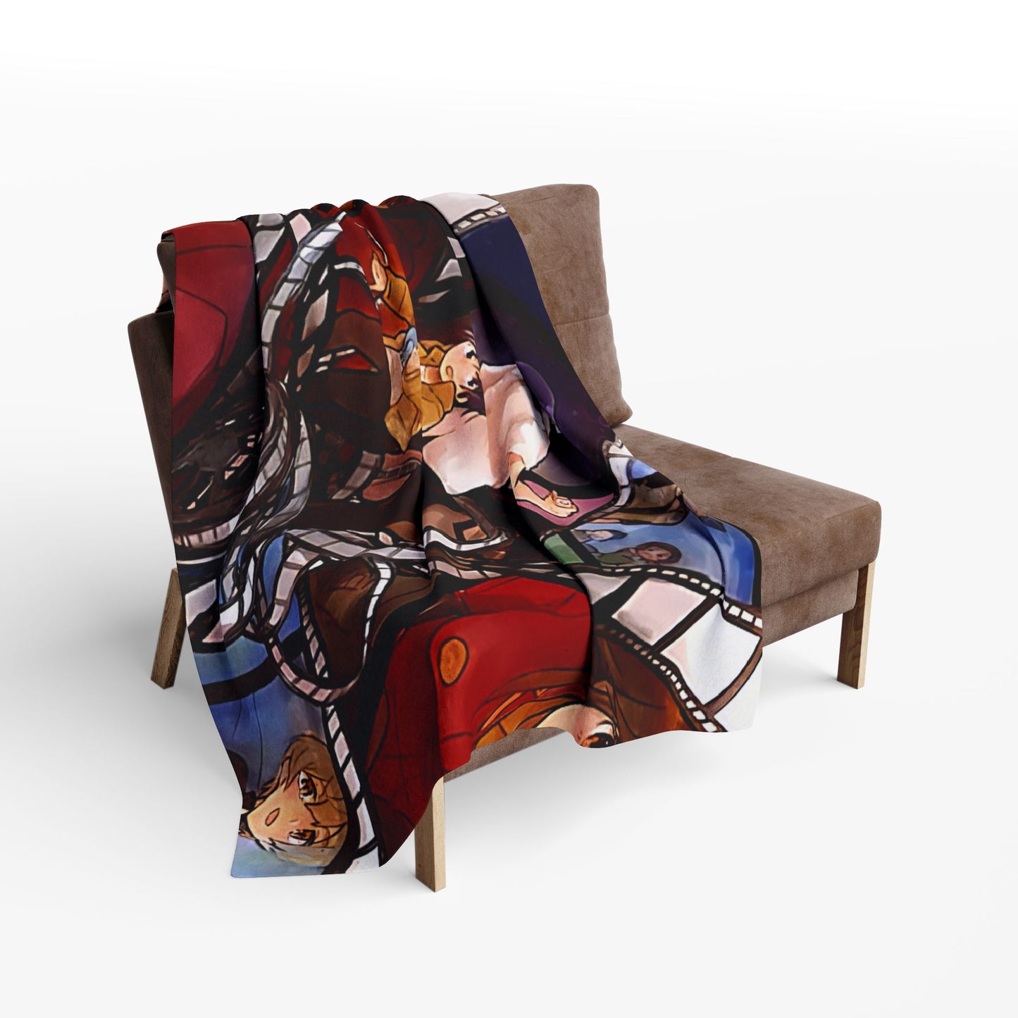 Cozy Arctic Fleece Blanket for Movie Lovers, Soft Throw Blanket, Anime Blanket, Perfect for Gifts, Home Decor, & Snuggle Sessions