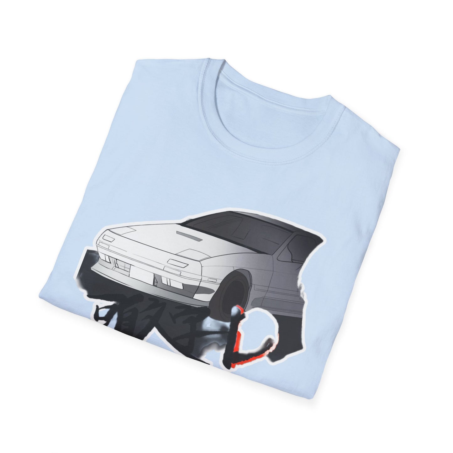 Cool Car Graphic initial D Unisex Tee, Softstyle T-Shirt for Auto Enthusiasts, Perfect Gift for Birthdays and Car Shows, Casual Everyday Wear