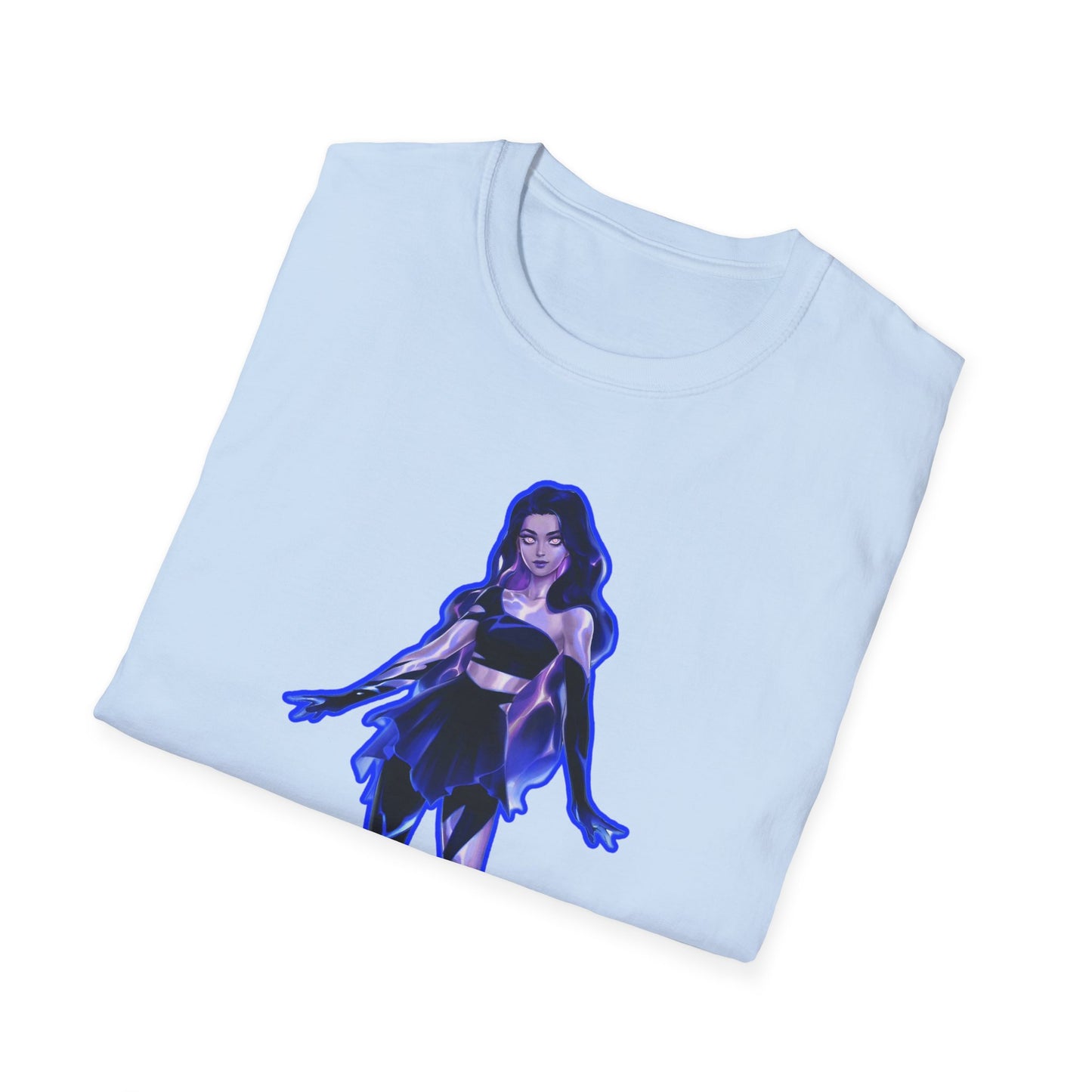 Mystical Fairy spooky season fortnite 3Graphic T-Shirt, Unisex Softstyle Tee, Fantasy Clothing, Gift for Her, Magical Daywear, Unique Fan Apparel
