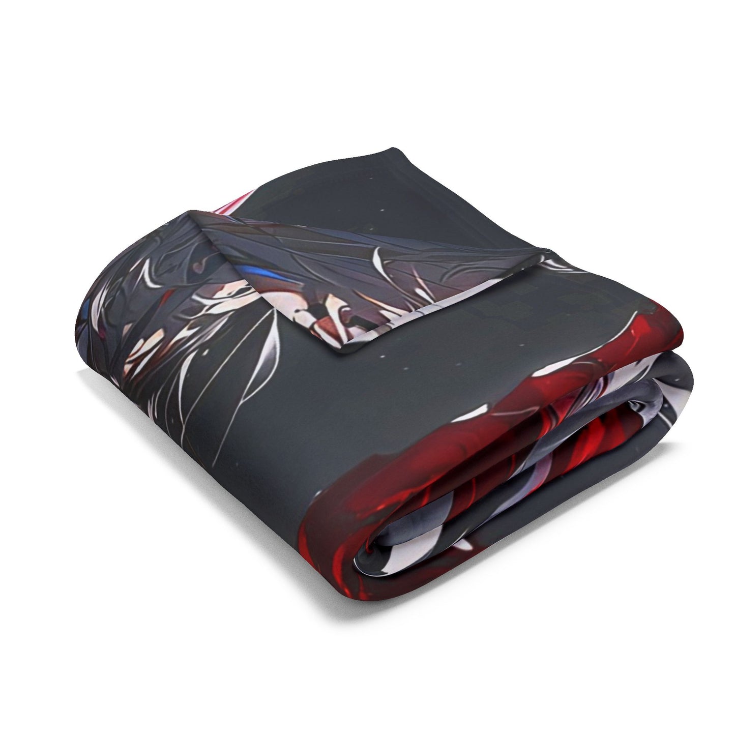 Arctic Fleece Blanket Tokyo ghoul style 3featuring Dramatic Fantasy Artwork, Cozy Throw for Home Decor, Gift for Anime Fans, Halloween Decor, Soft Plush [...]