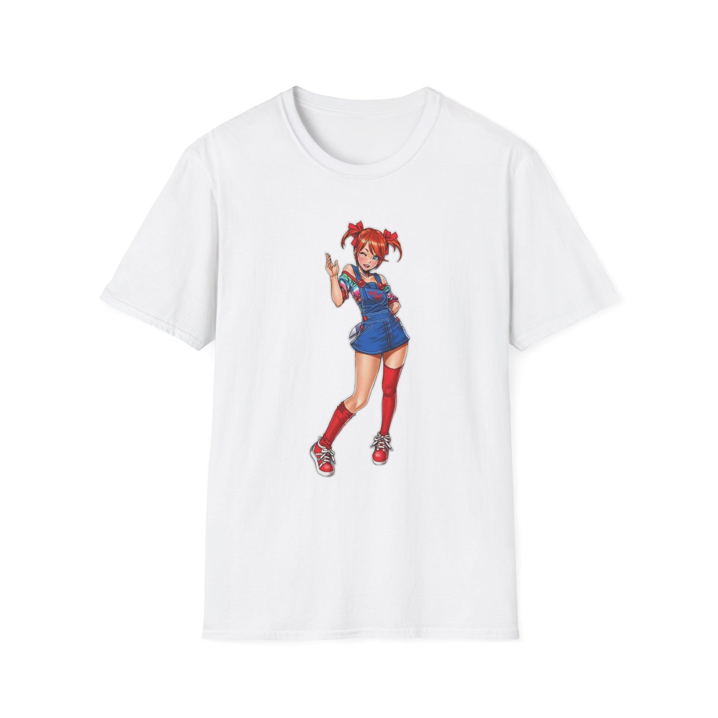 Anime-Themed spooky season masters of horror 6Unisex T-Shirt, Cute Character Graphic Tee, Trendy Casual Apparel, Customizable Gift for Fans, Fun Streetwear
