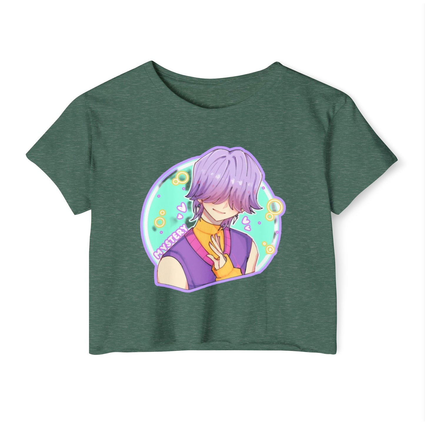 Vibrant Women's kpop boys 1 Festival Crop Top with Playful Design, Cute Summer Tee, Bohemian Shirt, Artsy Gift for Her, Perfect for Music Festivals