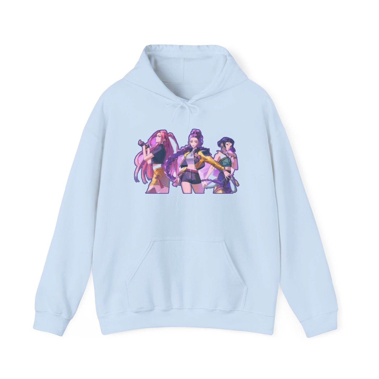 Vibrant Graphic kpop  Hoodie: Unisex Heavy Blend Sweatshirt, Cozy Gift, Casual Style, Anime Fashion, Streetwear, Everyday Wear