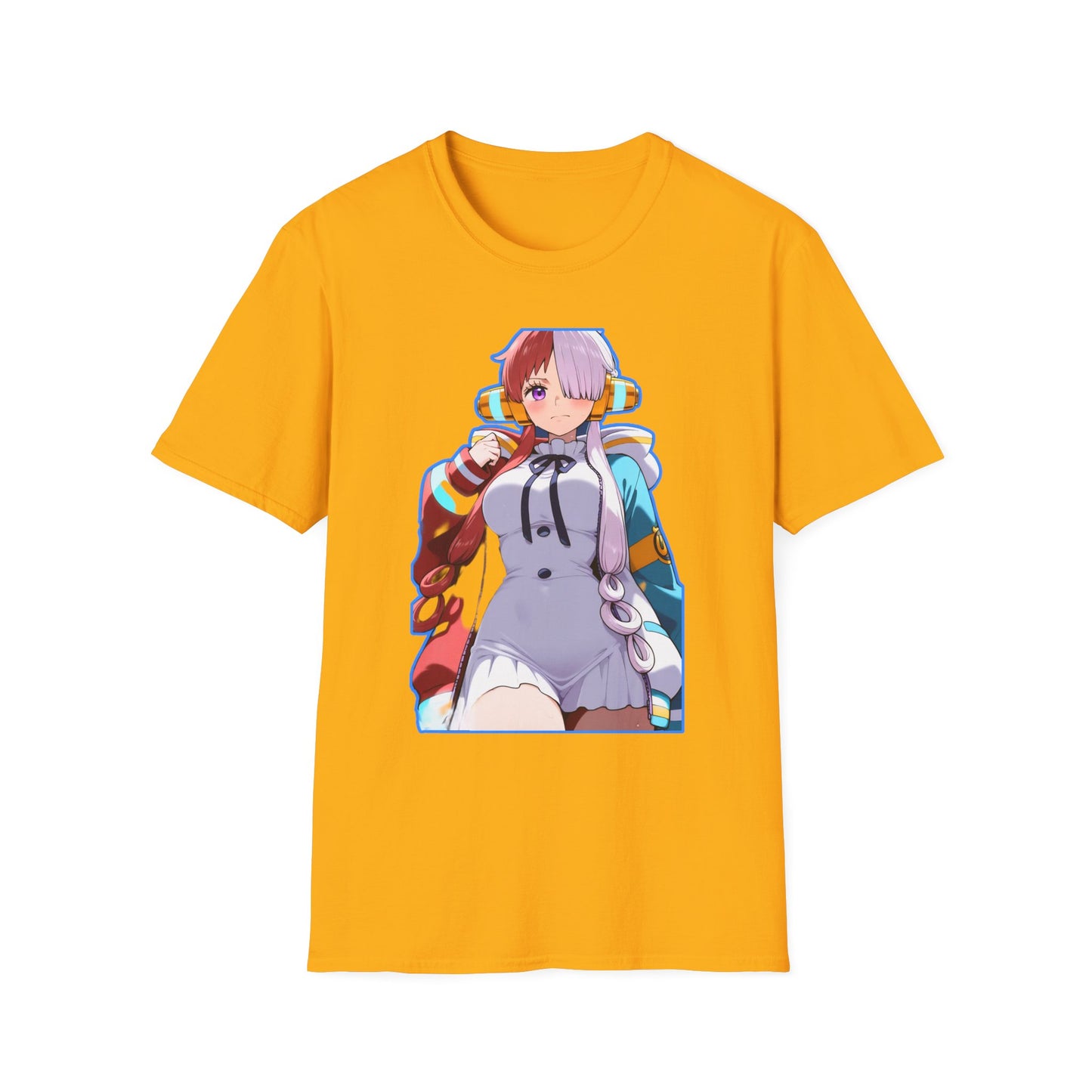 Anime-Inspired one piece 4 Unisex Softstyle T-Shirt, Graphic Tee, Casual Wear, Gift for Otaku, Everyday Comfort