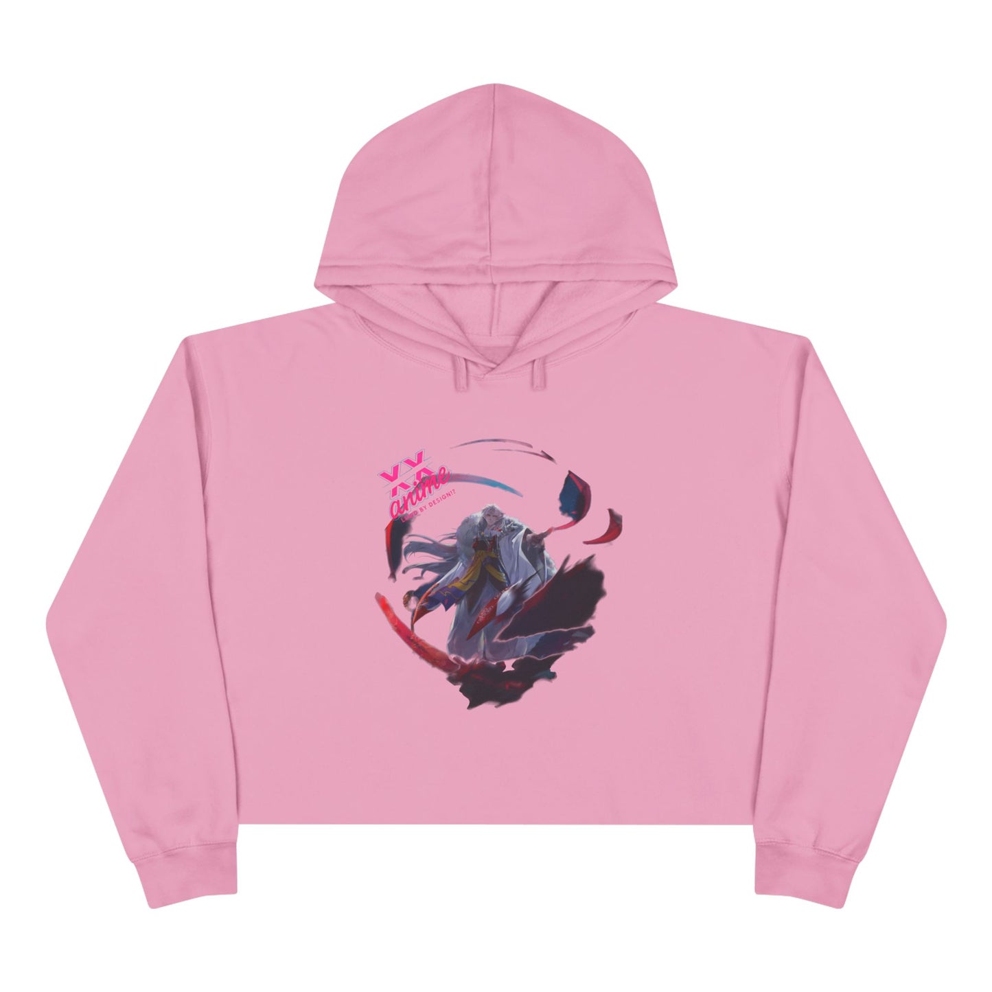 Anime Crop Hoodie, Stylish Hoodie for Anime Lovers, Gift for Anime Fans, Perfect for Casual Wear, Fashionable Anime Apparel, Cozy and Trendy